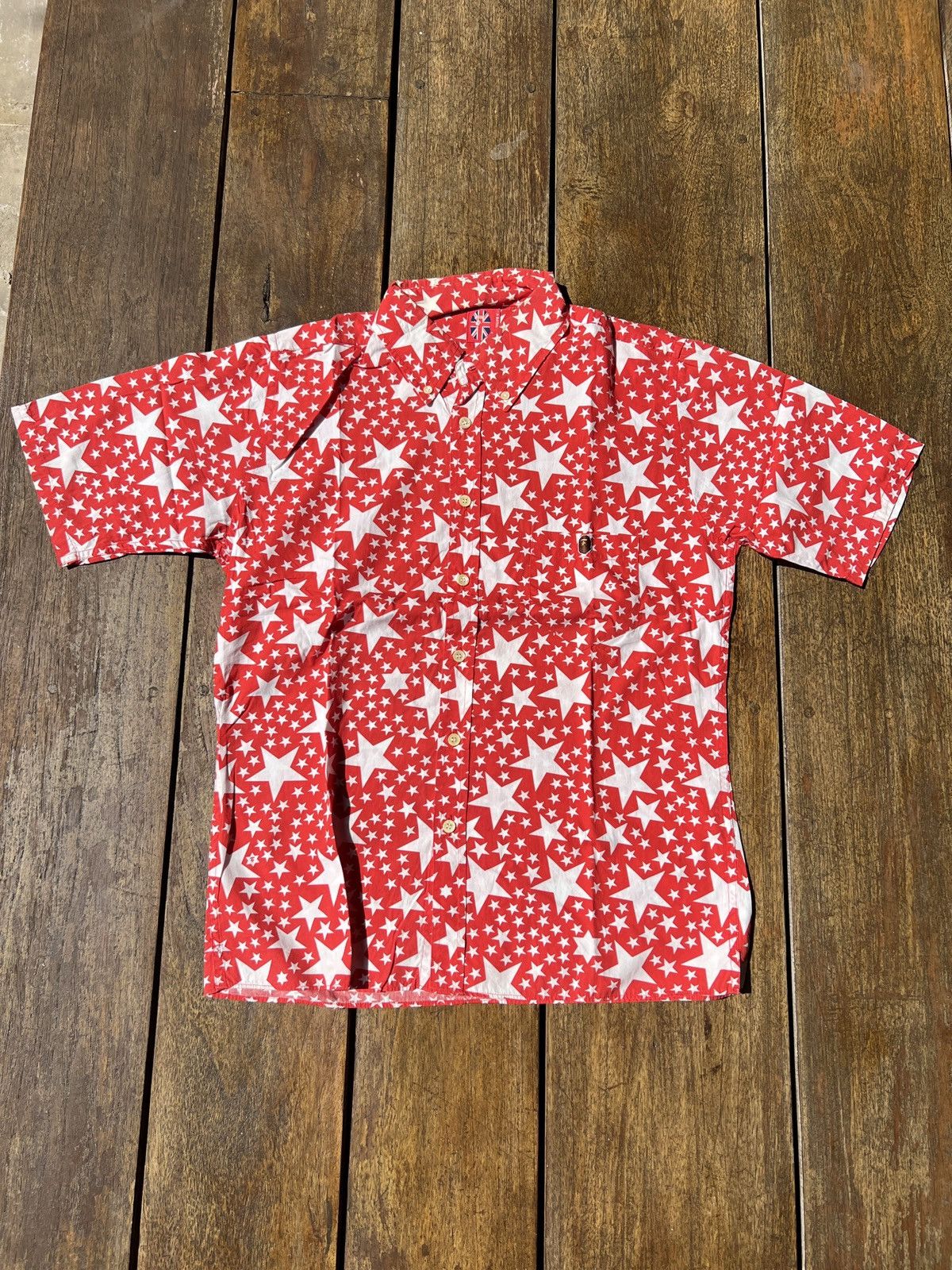 Bape Bape Star Button-up Size US S / EU 44-46 / 1 - 1 Thumbnail