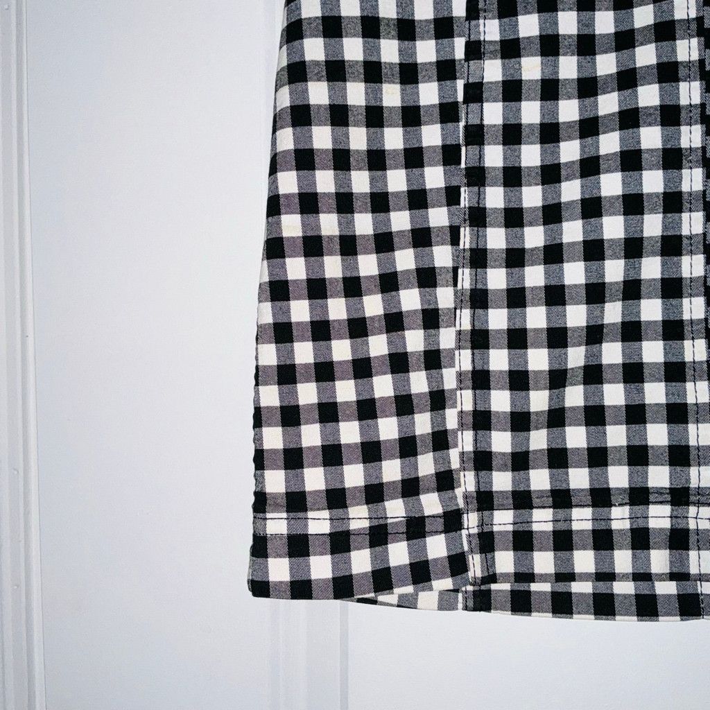 Free People Free People Modern Femme Plaid Mini Skirt Gingham Sz 6 Size 28" / US 6 / IT 42 - 5 Thumbnail