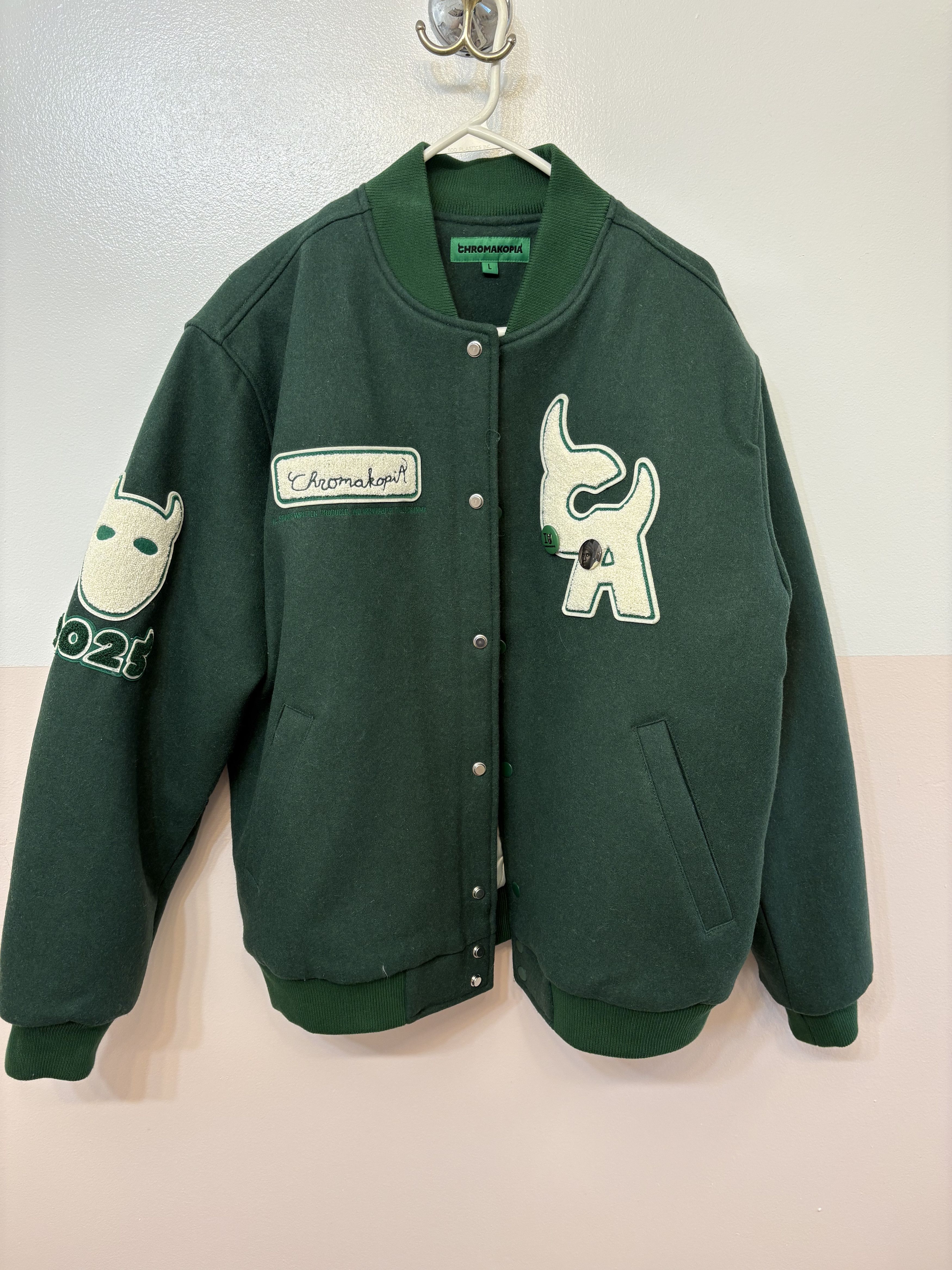 Golf Wang × Tyler The Creator Chromakopia Tour 2025 Varsity Jacket