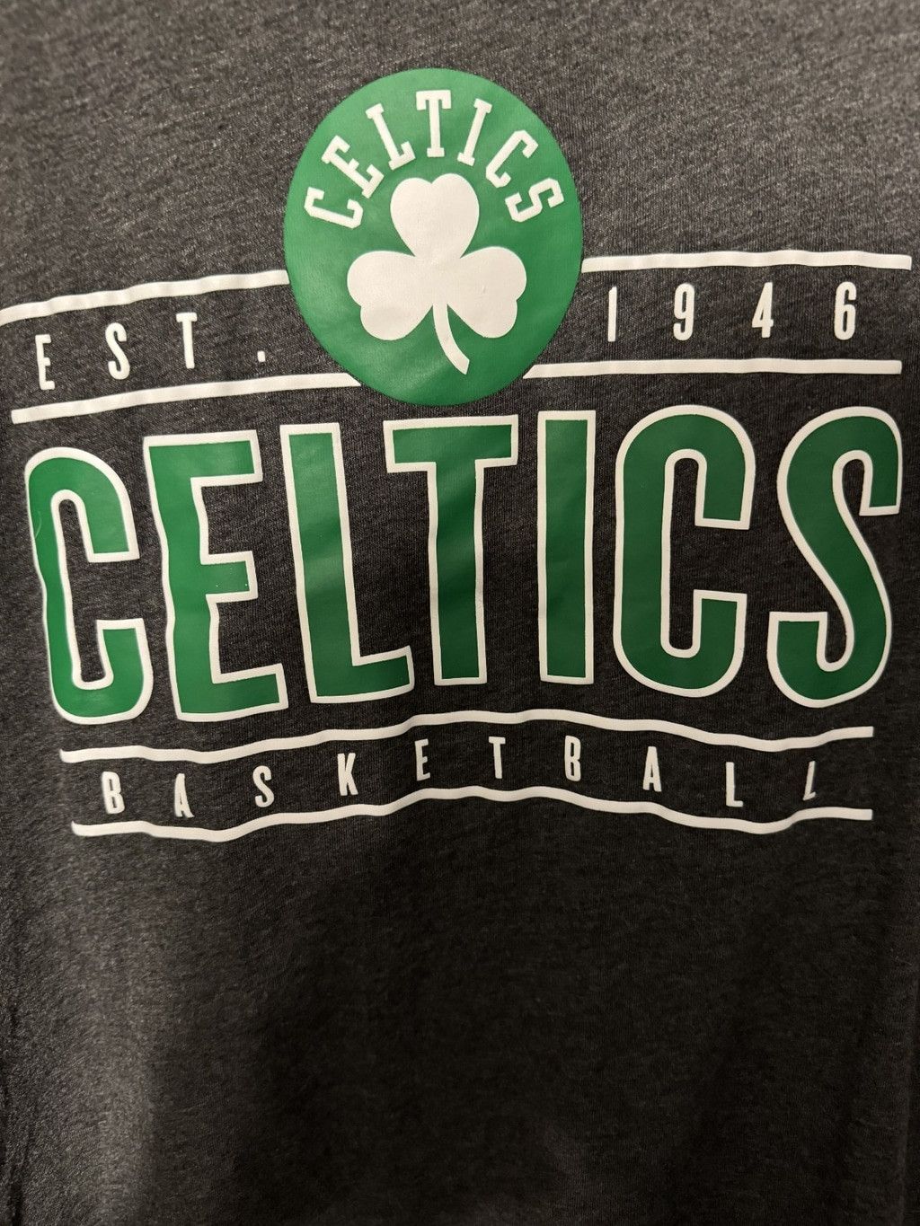 The Unbranded Brand Boston Celtics Short Sleeve T-Shirt Men Size XL NBA Gray Size US XL / EU 56 / 4 - 4 Thumbnail