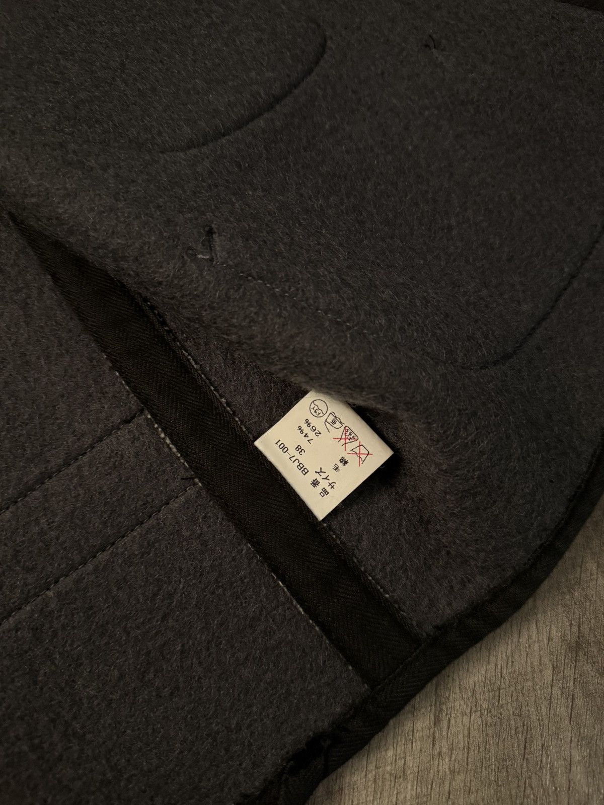 Brown's Beach Jacket Brown’s Beach Jacket Reproduction “Salt & Pepper” Wool Vest Size US S / EU 44-46 / 1 - 6 Thumbnail