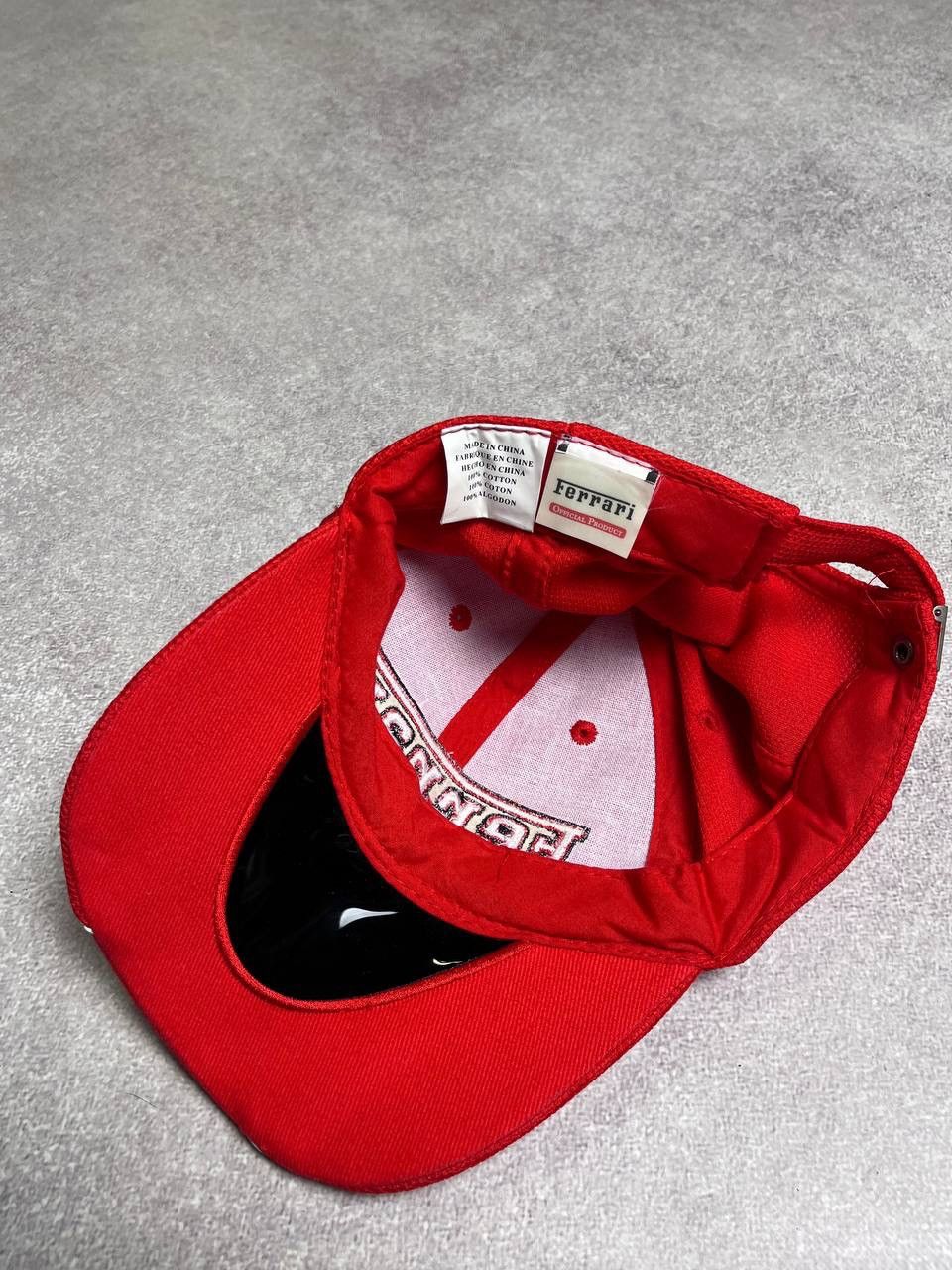 Ferrari Vintage Ferarri Racing F-1 Cap Os Size ONE SIZE - 4 Thumbnail