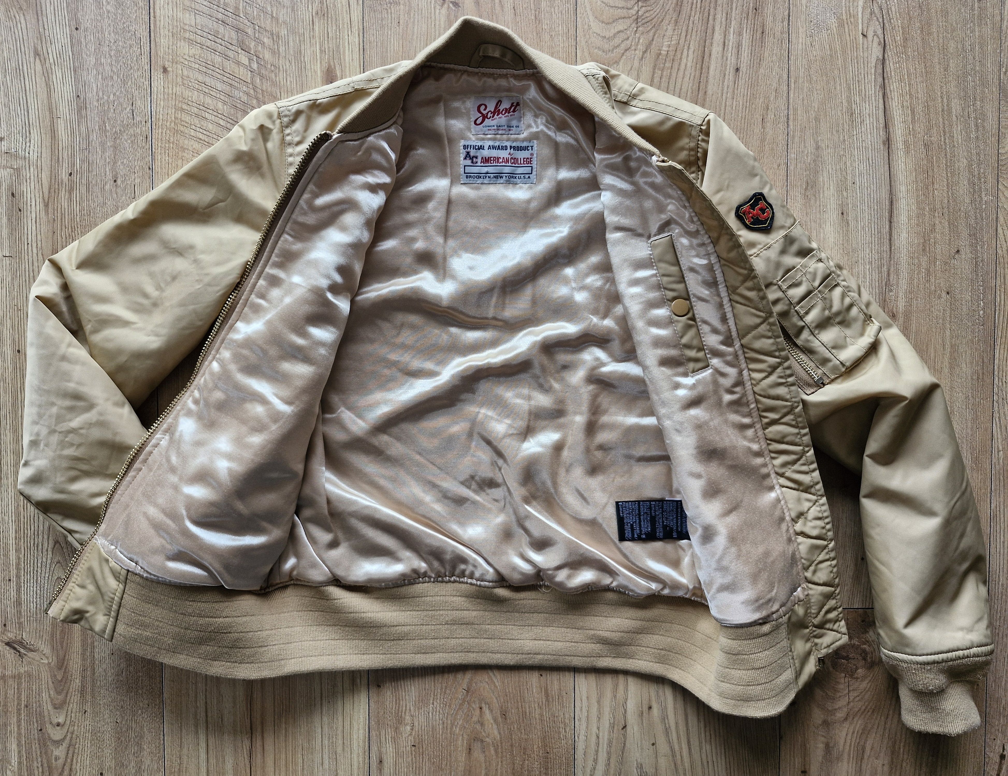 Schott Women's bomber jacket Schott New York x American College Size S / US 4 / IT 40 - 7 Thumbnail