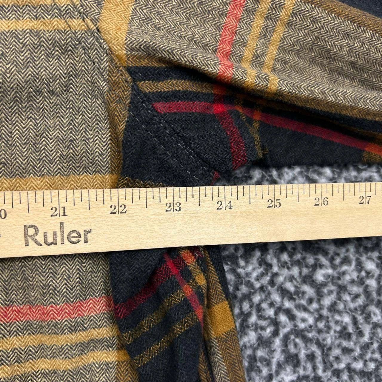 Orvis Orvis Button Up Shirt Men Brown Flannel Plaid Cotton 2XL Size US XXL / EU 58 / 5 - 3 Thumbnail