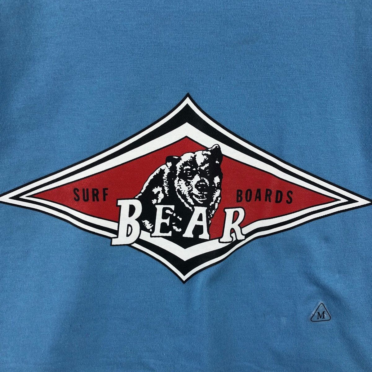 Vintage Pick!! Vtg 90's BEAR SURF BOARDING Surfing Top Tee Tshirt Size US M / EU 48-50 / 2 - 10 Thumbnail