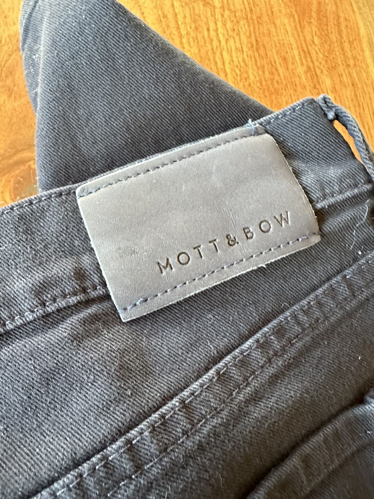 Mott & Bow Slim Mercer Jean in Navy | Grailed