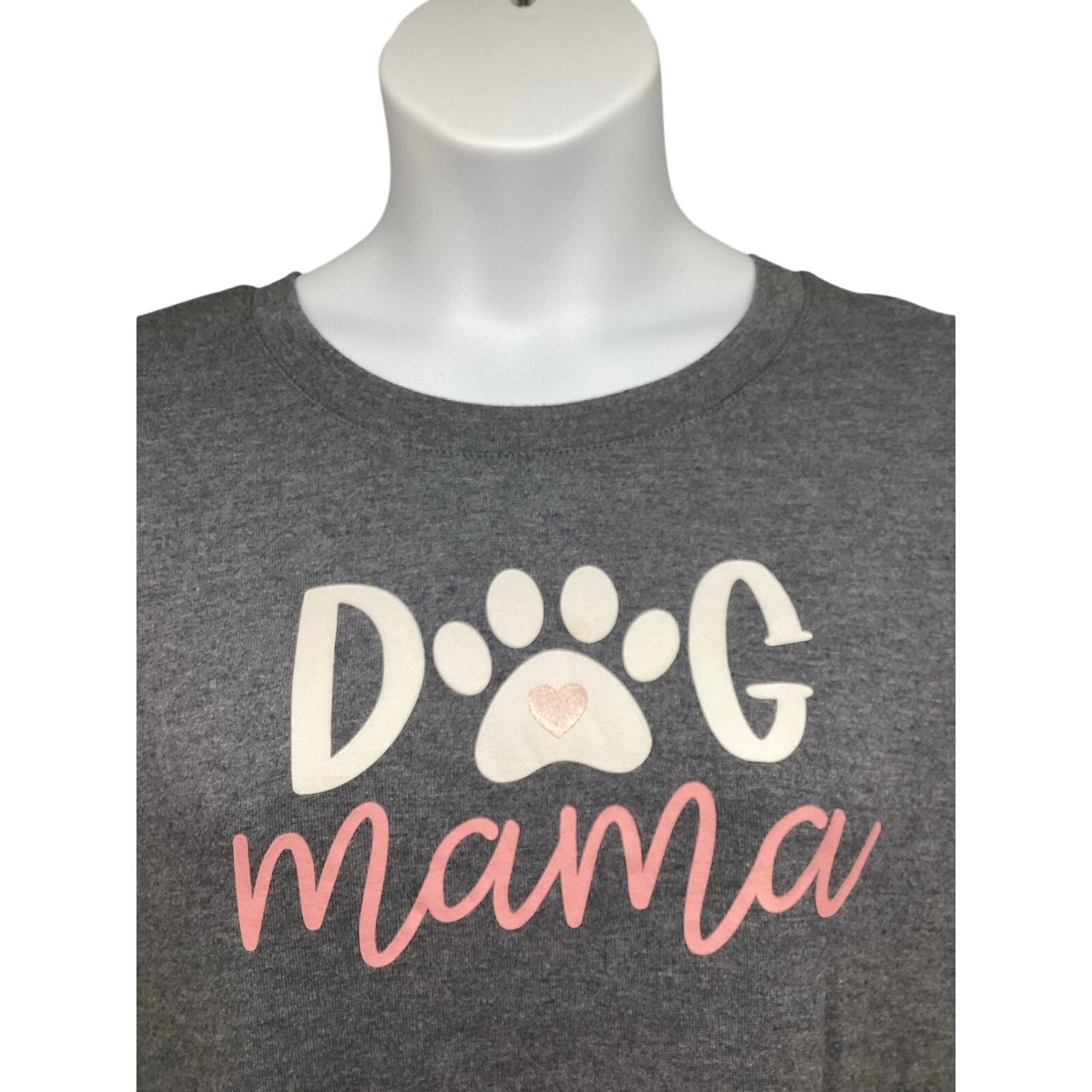 Vintage Positivitees Blue Pullover Sweatshirt 3XL Plus 22 Dog Mama Size 3XL / US 20-22 - 6 Thumbnail