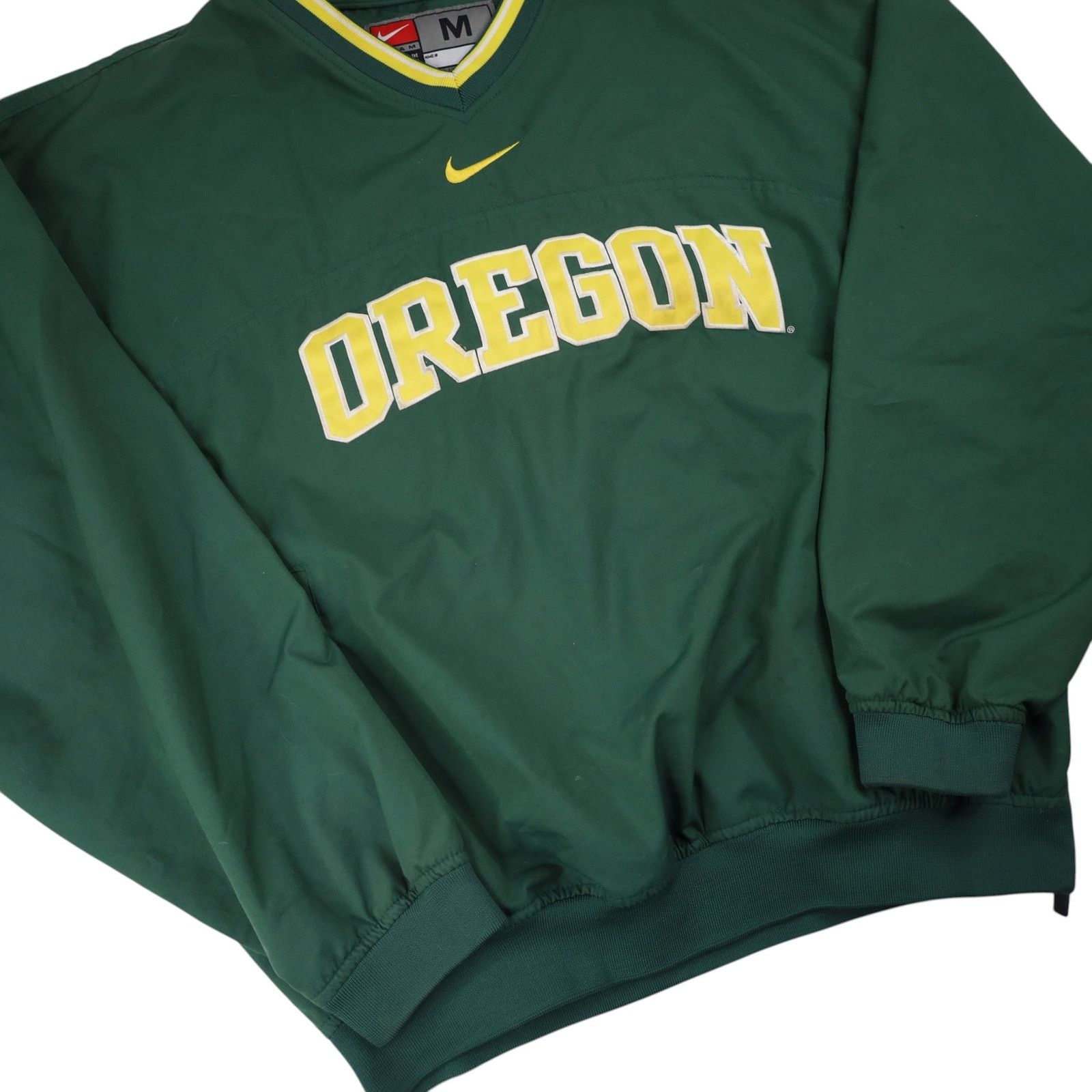 NCAA × Nike VTG Nike University of Oregon Ducks Windbreaker Jacket Size US M / EU 48-50 / 2 - 3 Thumbnail