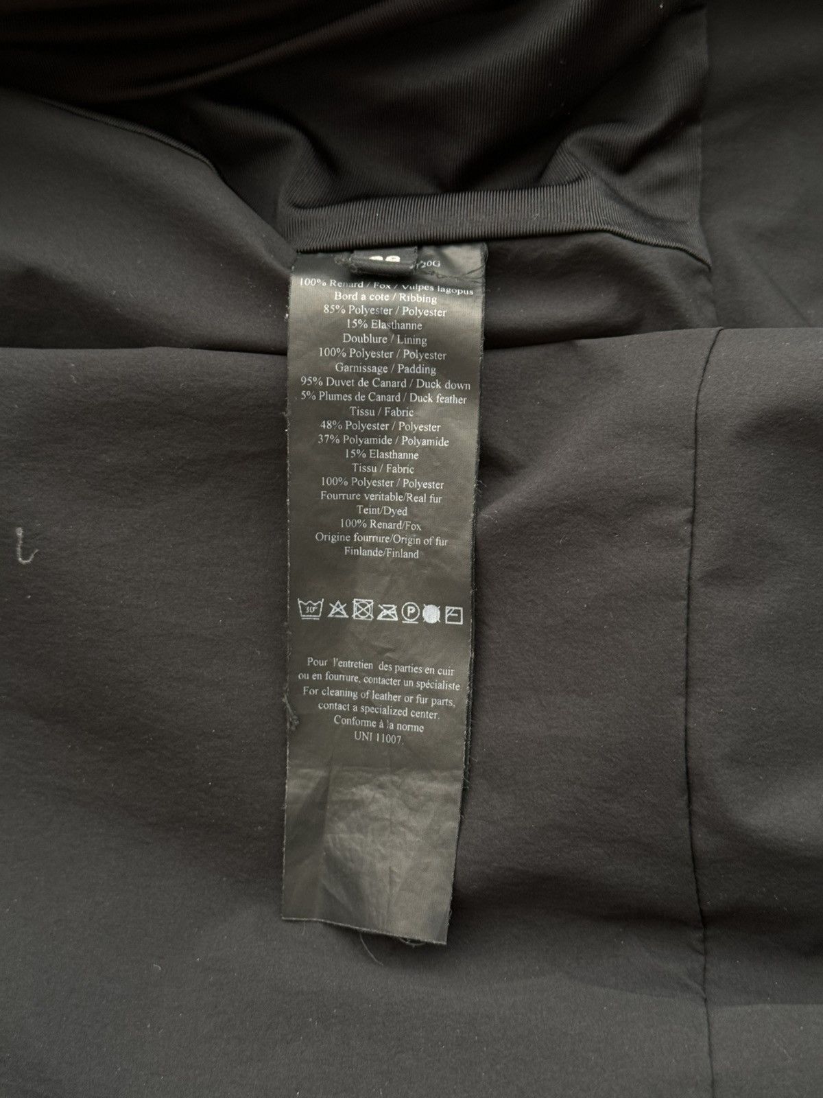 Vintage × Yves Salomon Yves Salomon Shearling Trimmed Luxury W' Black Ski Jacket Size S / US 4 / IT 40 - 14 Thumbnail