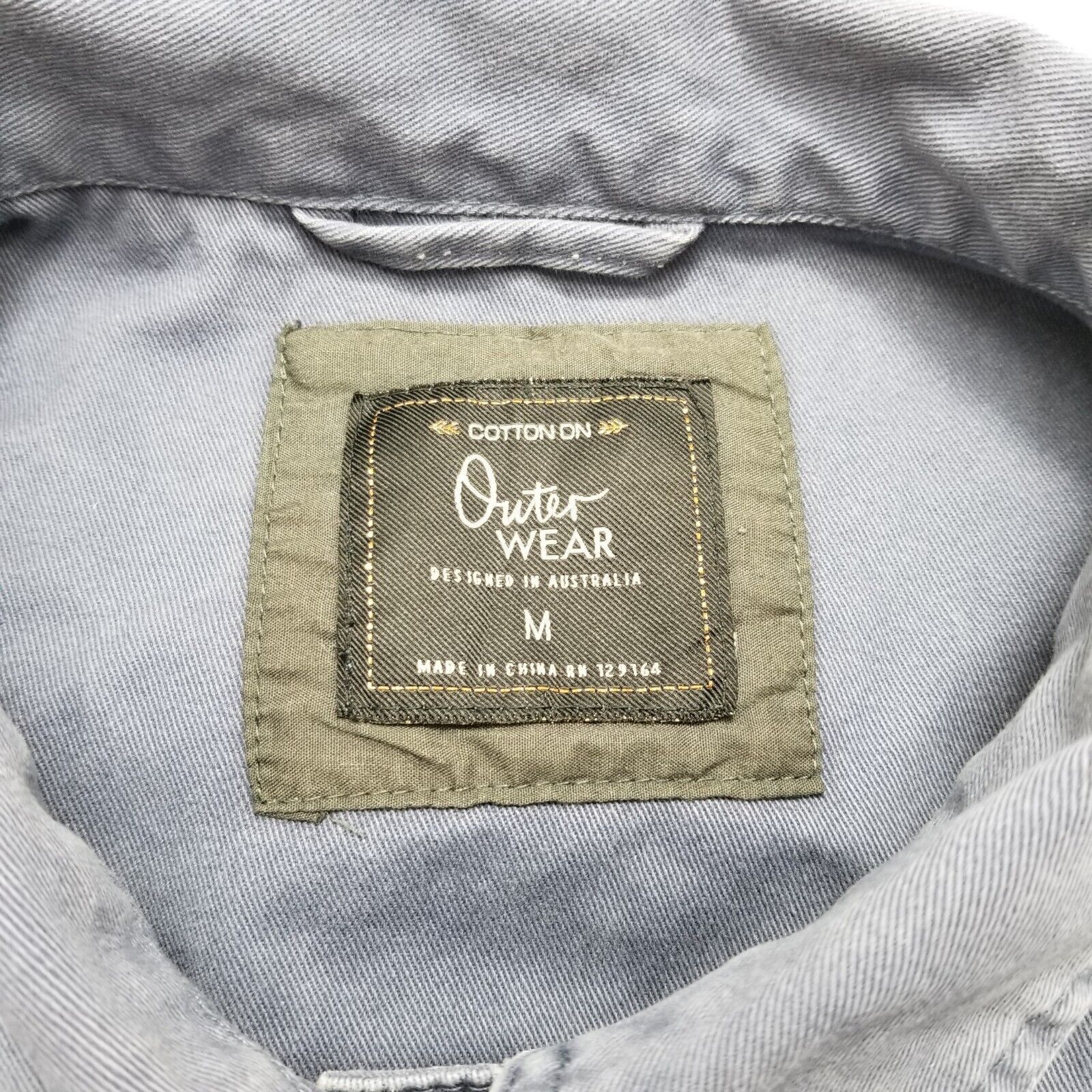 Cotton On Cotton On Jacket Womens Medium Buttons Pockets Outer Wear Size M / US 6-8 / IT 42-44 - 4 Thumbnail