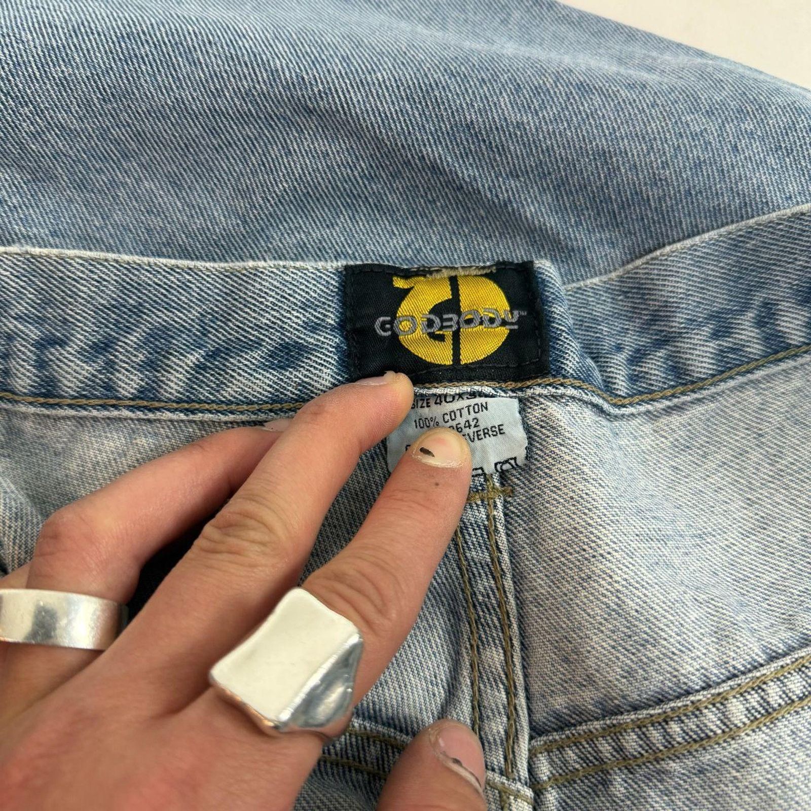 Ecko Unltd. × JNCO × Vintage Vintage y2k skater baggy wide leg grunge archive rare jeans Size US 38 / EU 54 - 6 Thumbnail