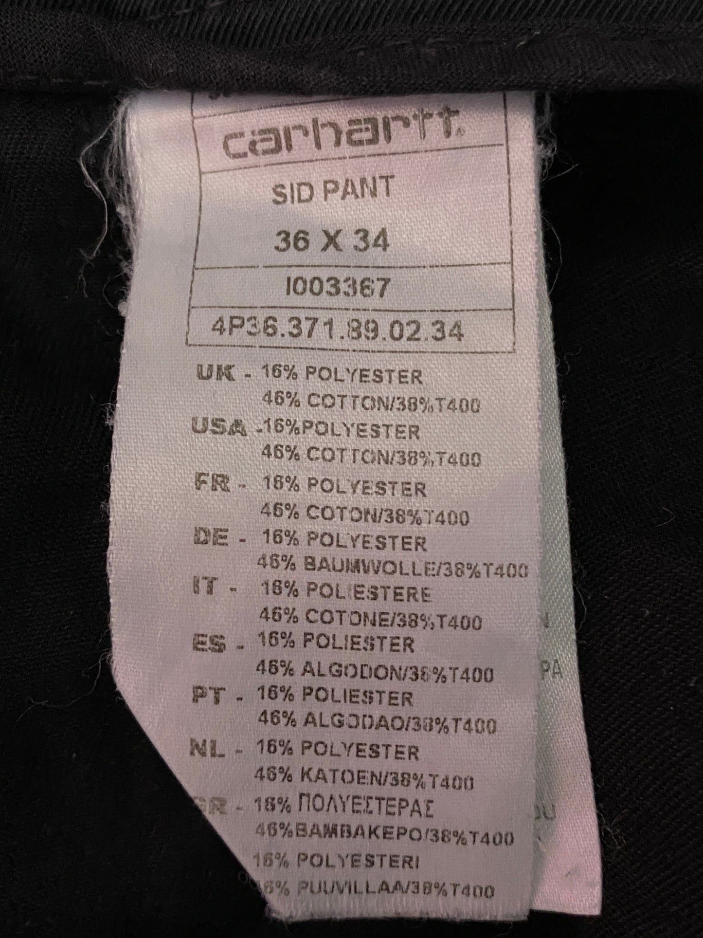 Carhartt × Vintage Carhartt Sid Pant Vintage Men's Pants - 36 Size US 36 / EU 52 - 6 Thumbnail