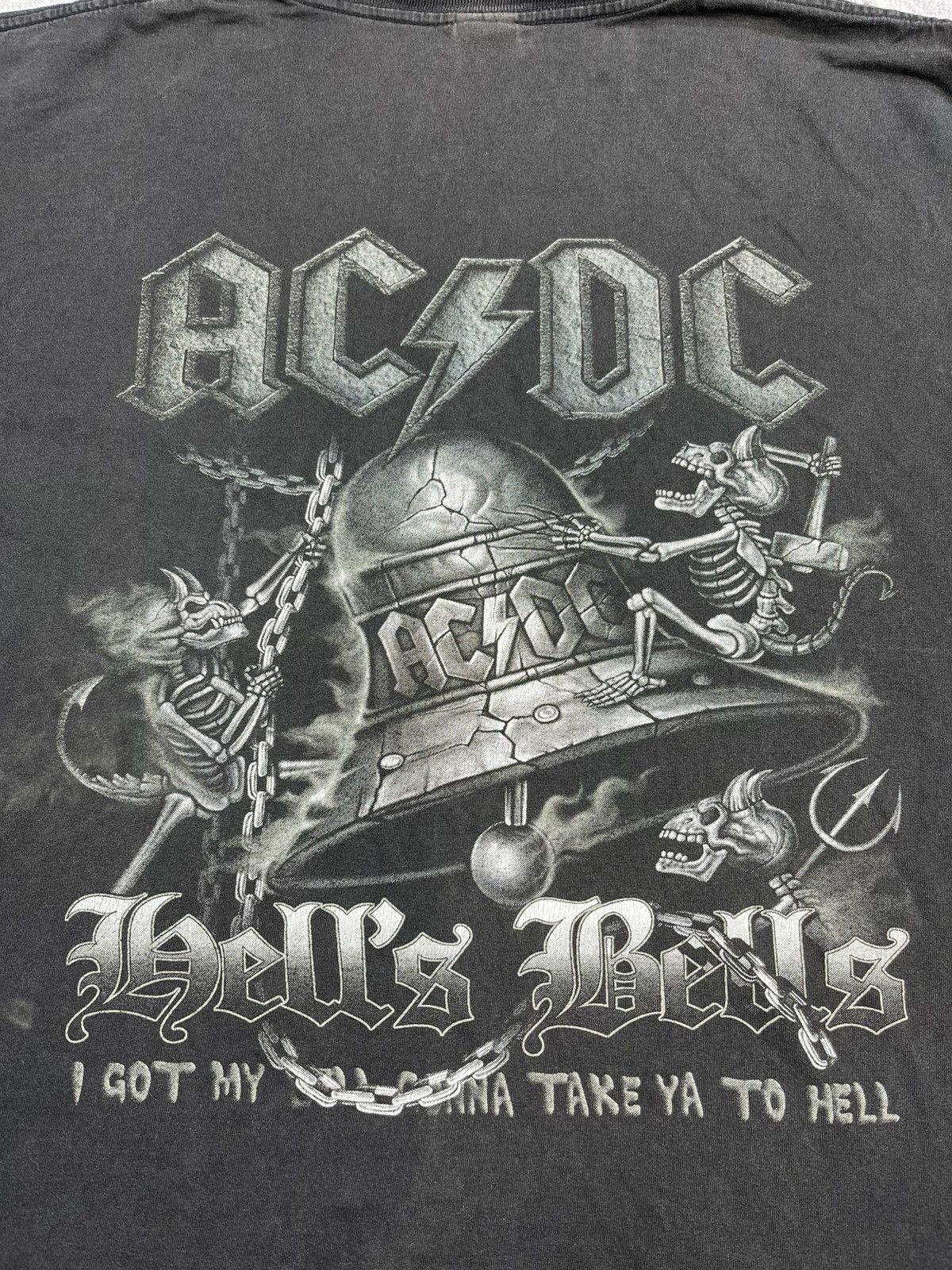 AC/DC ACDC Hells Bells Band Tee Big Graphic Black XL Size US XL / EU 56 / 4 - 12 Thumbnail