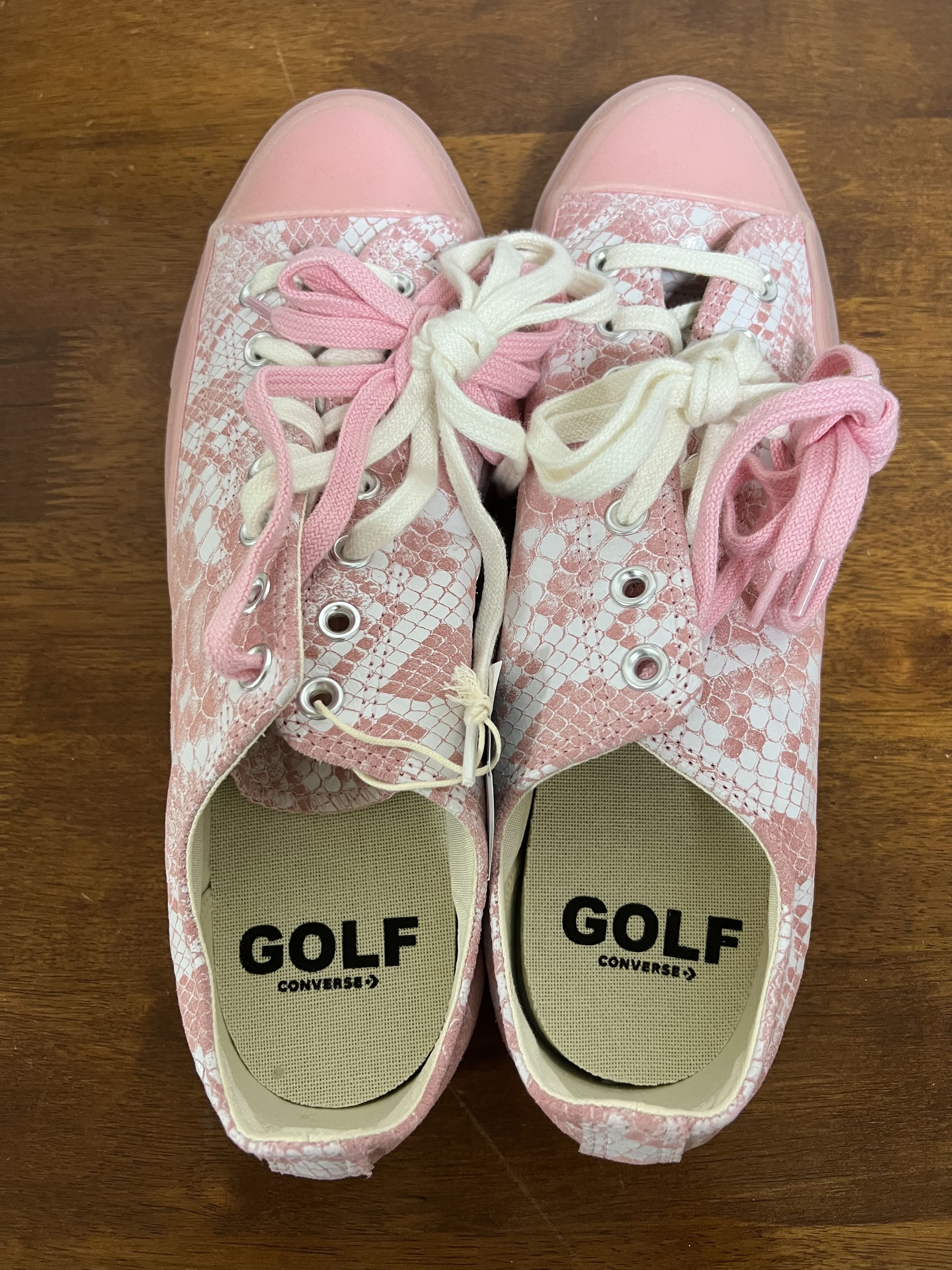 Converse 💚 2022 Golf Wang x Converse "Pink Python" Chuck 70 OX NEW Size US 11 / EU 44 - 11 Thumbnail