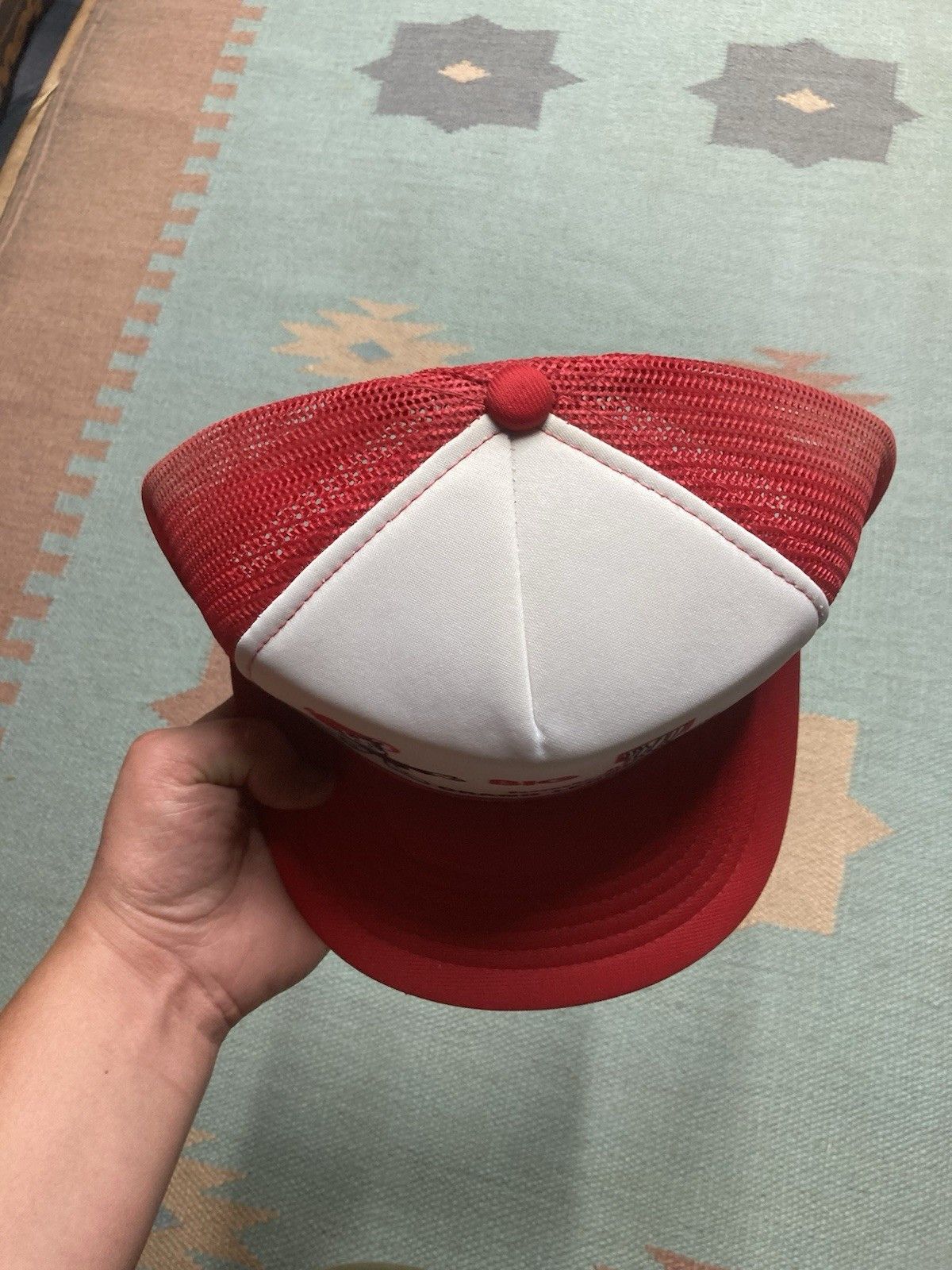 Vintage trucker hat Big L Lumberland grand ledge Michigan crimson Size ONE SIZE - 3 Thumbnail