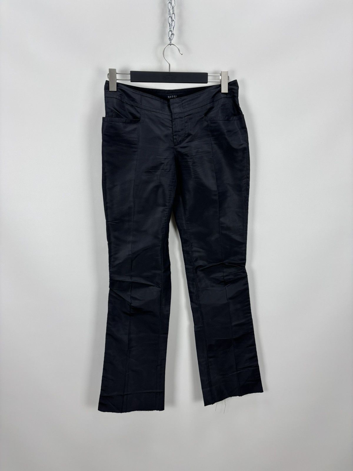 Gucci Womens pants Gucci Size 42 Color Black Size 28" / US 6 / IT 42 - 1 Thumbnail