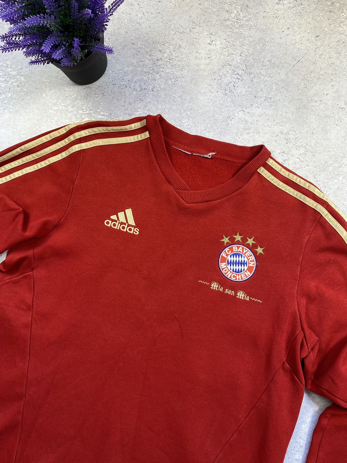 Adidas × Vintage Vintage Adidas Bayern Munich Soccer Sweatshirt Size US M / EU 48-50 / 2 - 3 Thumbnail