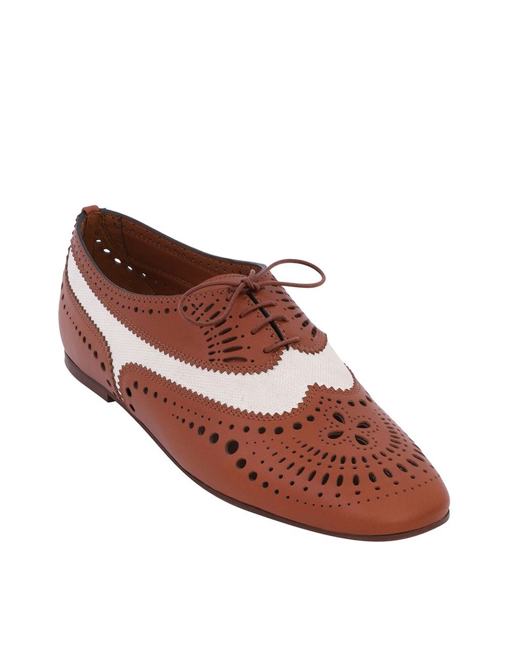 Zimmermann oc11z0925 Eliot Derby Flats in Tan Size US 7 / IT 37 - 6 Thumbnail