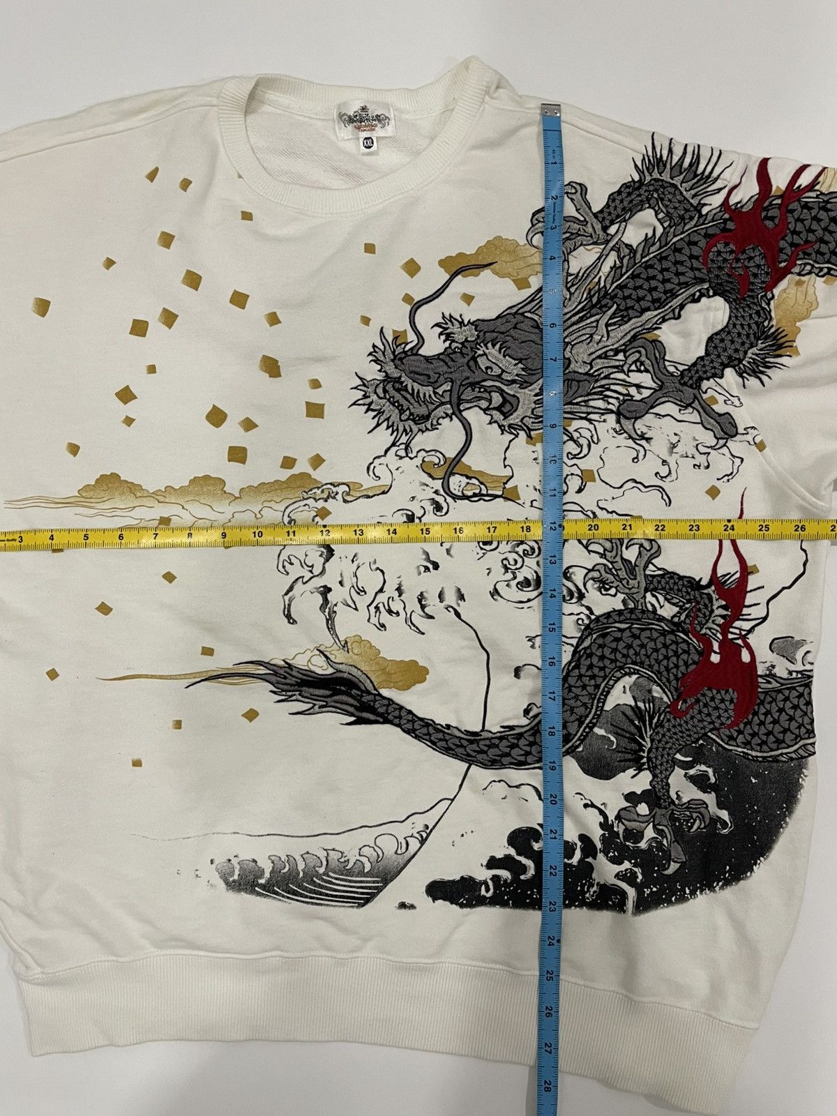 Karakuri Tamashii sukajan sweatshirt karakuri tamashi dragon embroidered Size US XXL / EU 58 / 5 - 5 Thumbnail