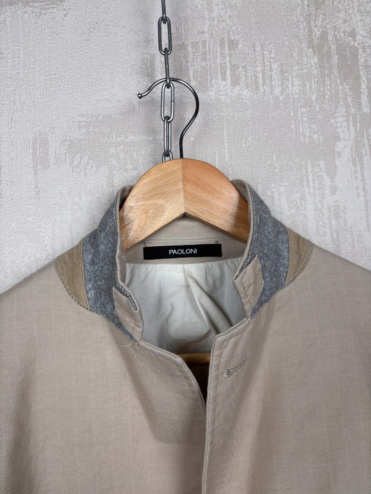 Paoloni Paoloni Cotton Wool Two Button Sport Coat Blazer Size 54 Size US L / EU 52-54 / 3 - 4 Thumbnail