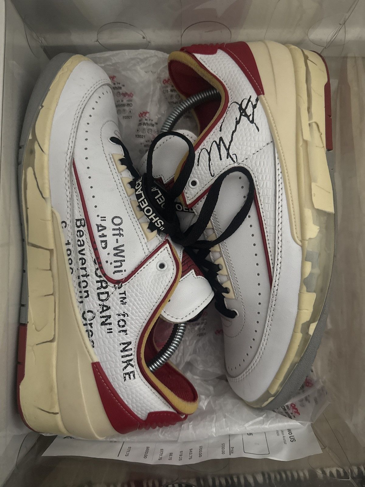 Jordan Brand × Off-White Off White x Air Jordan 2 Size US 9 / EU 42 - 9 Thumbnail