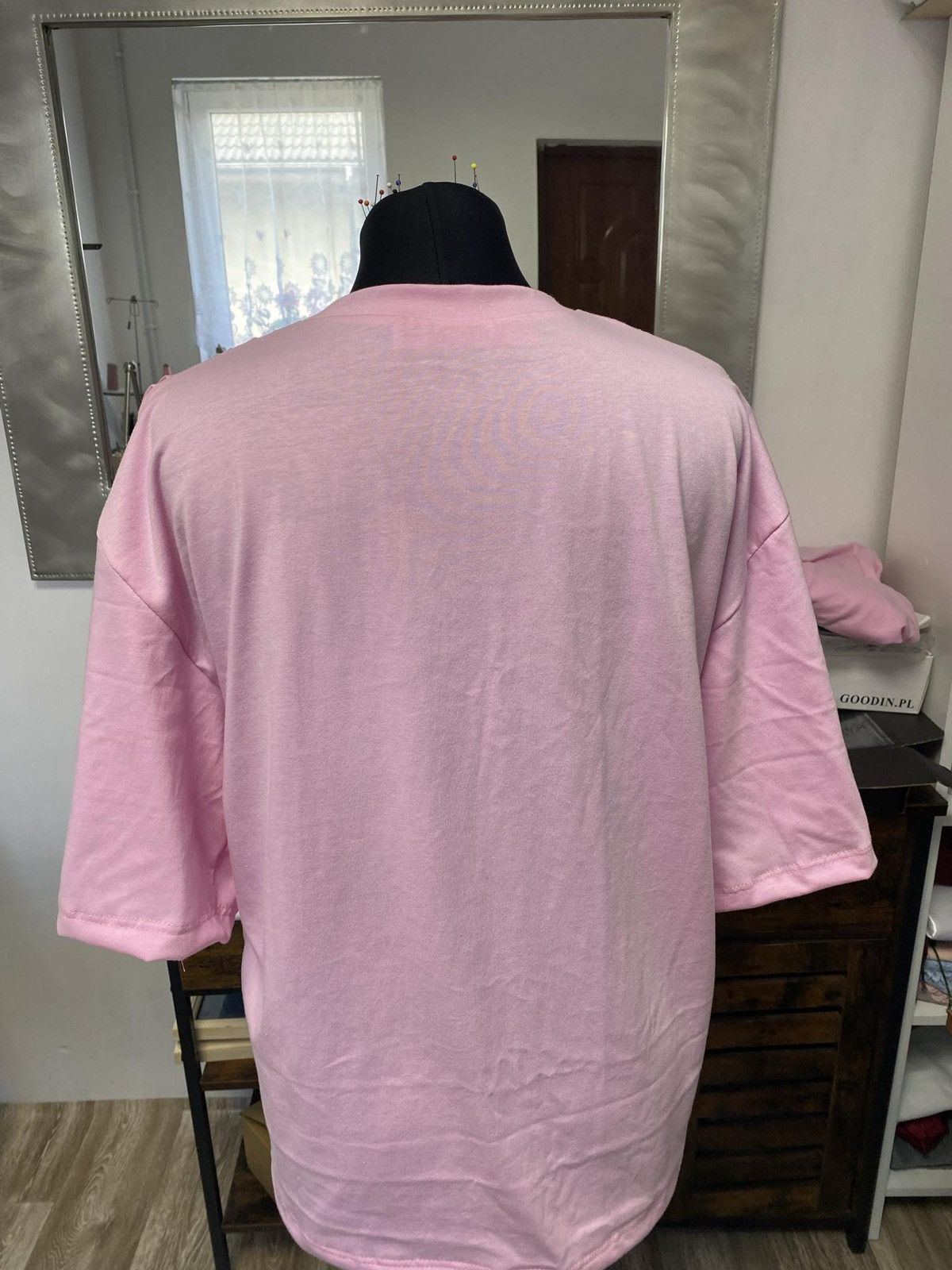 Other Heart tee boxy oversized cropped pink cute ballet core Size US S / EU 44-46 / 1 - 6 Thumbnail