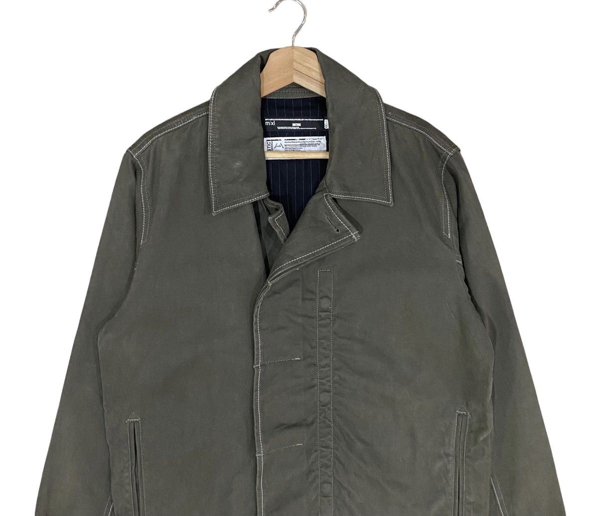 Number (N)ine 🔥NUMBER (N)INE BRTH:BREATH CORDUROY ZIPPER JACKET Size US S / EU 44-46 / 1 - 4 Thumbnail