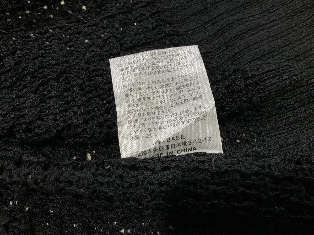 If Six Was Nine × Japanese Brand × Le Grande Bleu (L.G.B.) 🔥Y2K Japanese Yevs Goth Punk Mesh Open Knit Long Cardigan Size US XL / EU 56 / 4 - 7 Thumbnail