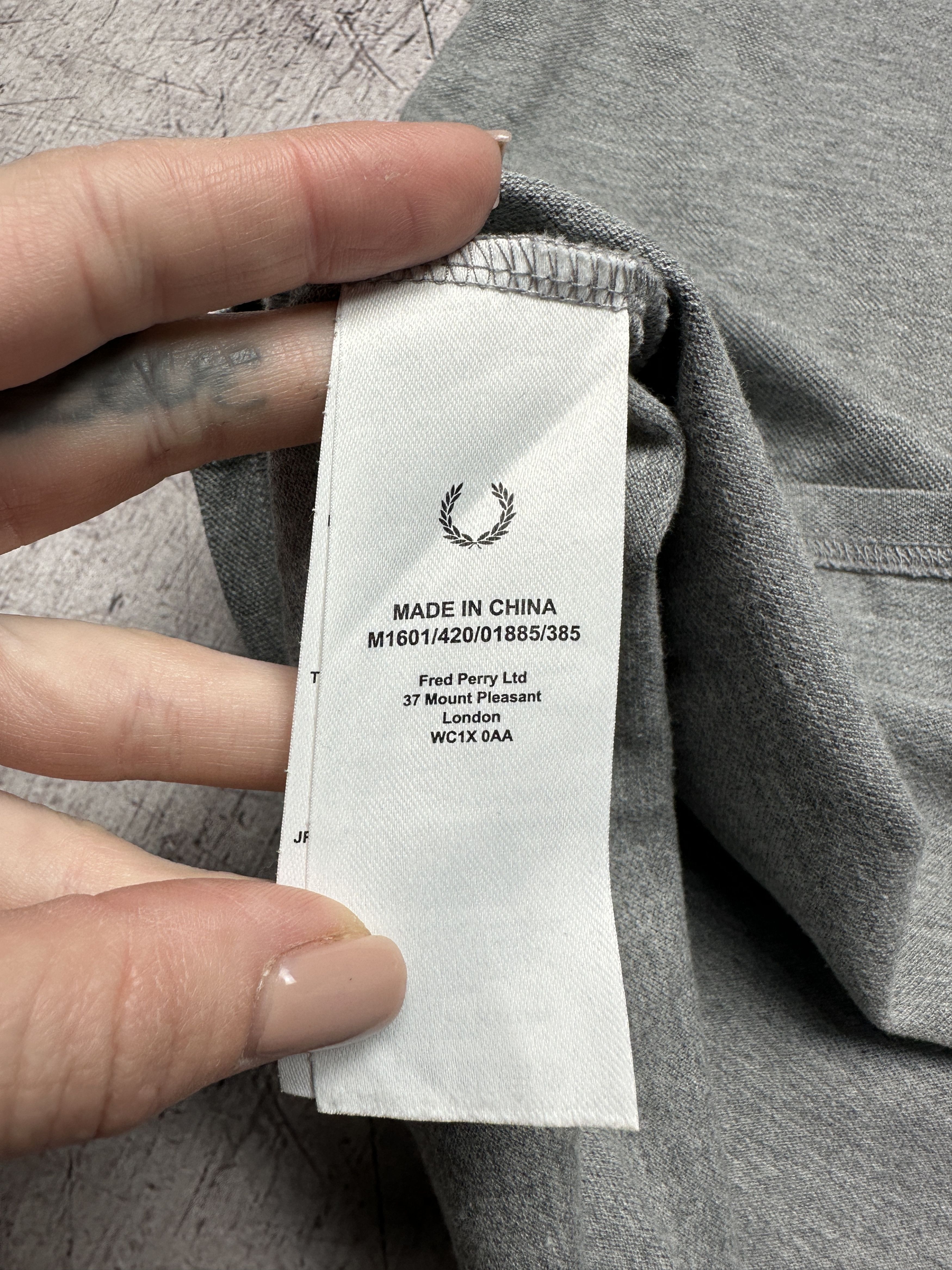 Fred Perry Fred Perry Vintage Mens Logo T-Shirt Size US M / EU 48-50 / 2 - 5 Thumbnail