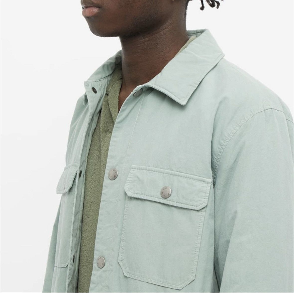 A.P.C. APC Alex Shirt Jacket Size US S / EU 44-46 / 1 - 5 Thumbnail