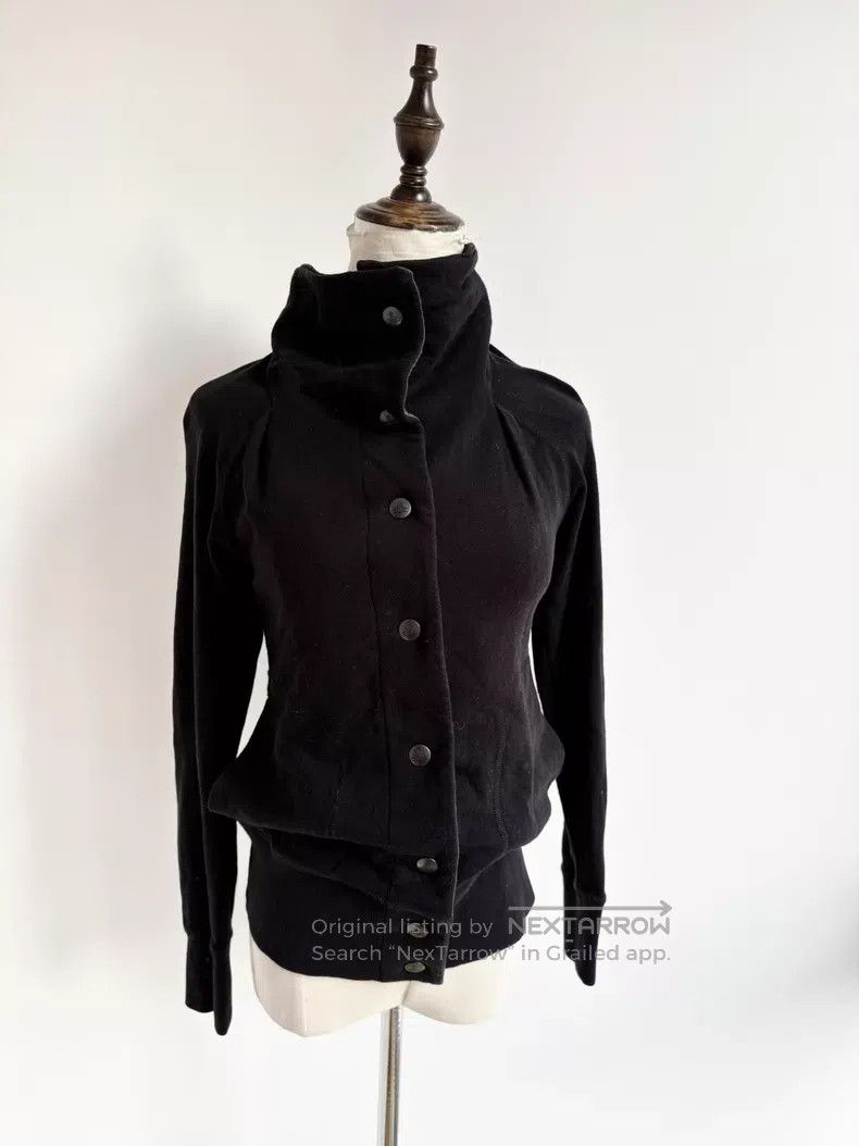 Vivienne Westwood Vivienne Westwood Vintage Black Big Collar Saturn Hoodie Size S / US 4 / IT 40 - 4 Thumbnail