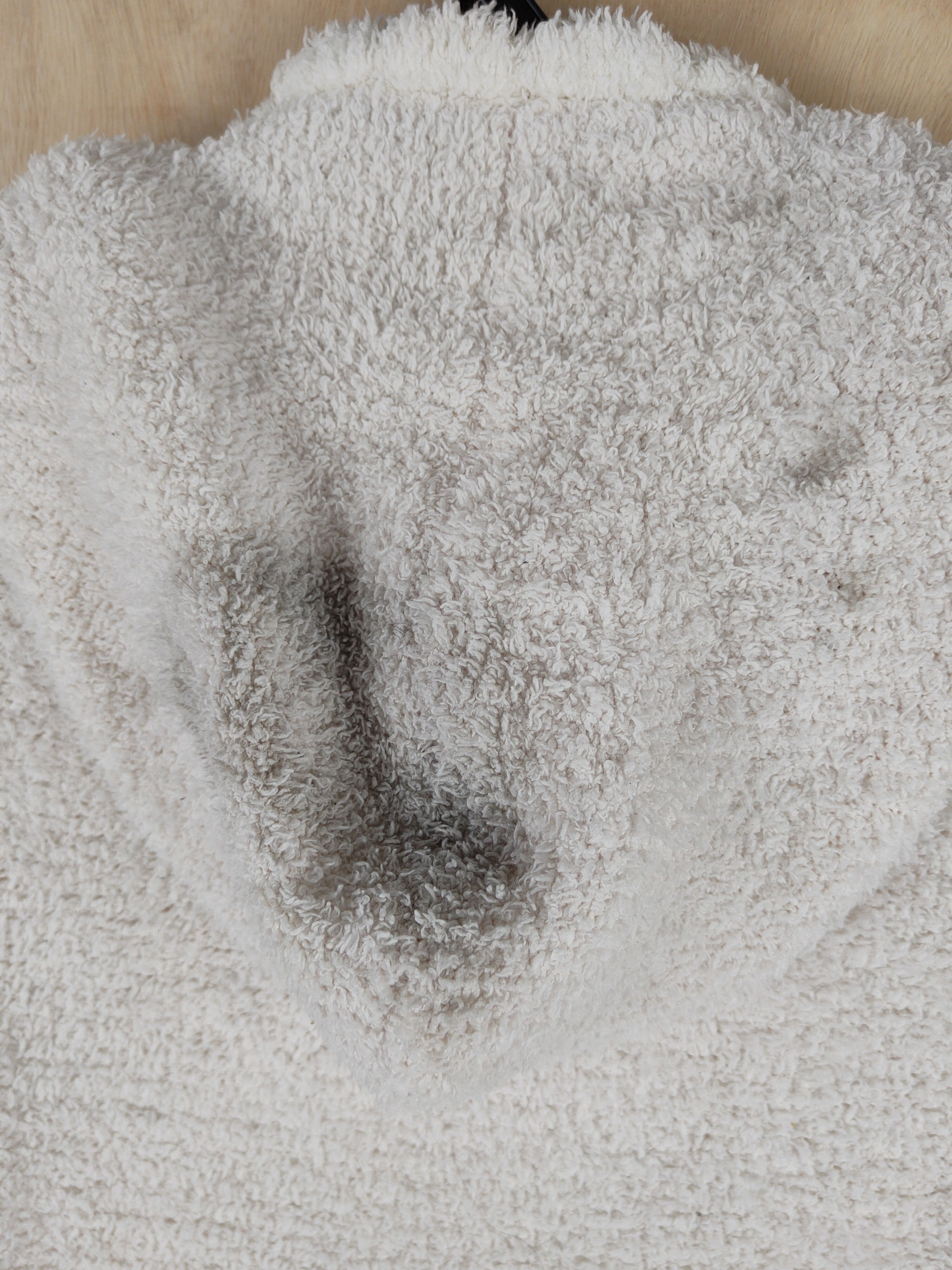Japanese Brand Gelato Pique White Fur fleece Hoodie Sweaters #S2550 Size S / US 4 / IT 40 - 11 Thumbnail