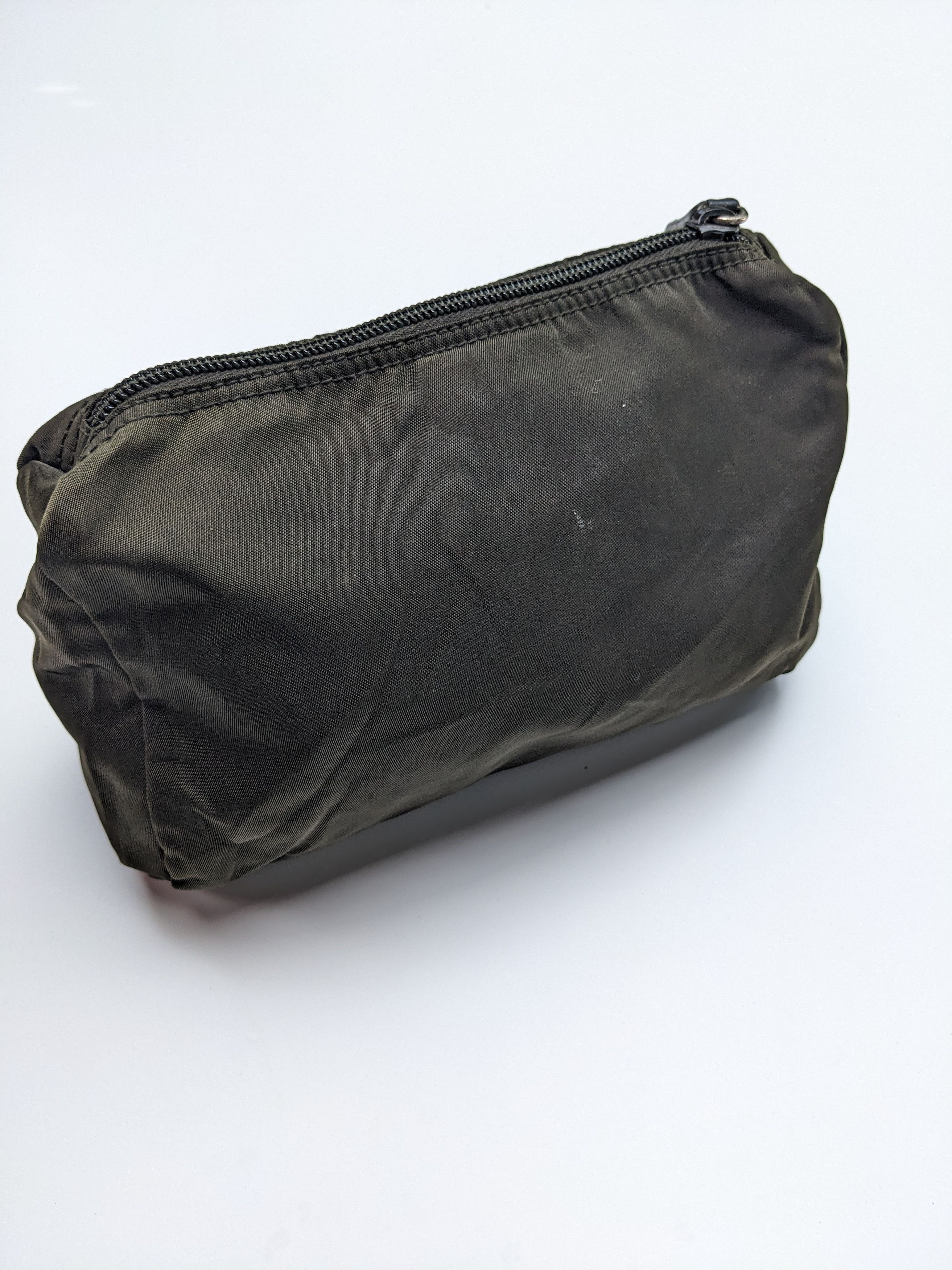 Prada Vintage Prada cosmetic bag olive green Size ONE SIZE - 2 Thumbnail