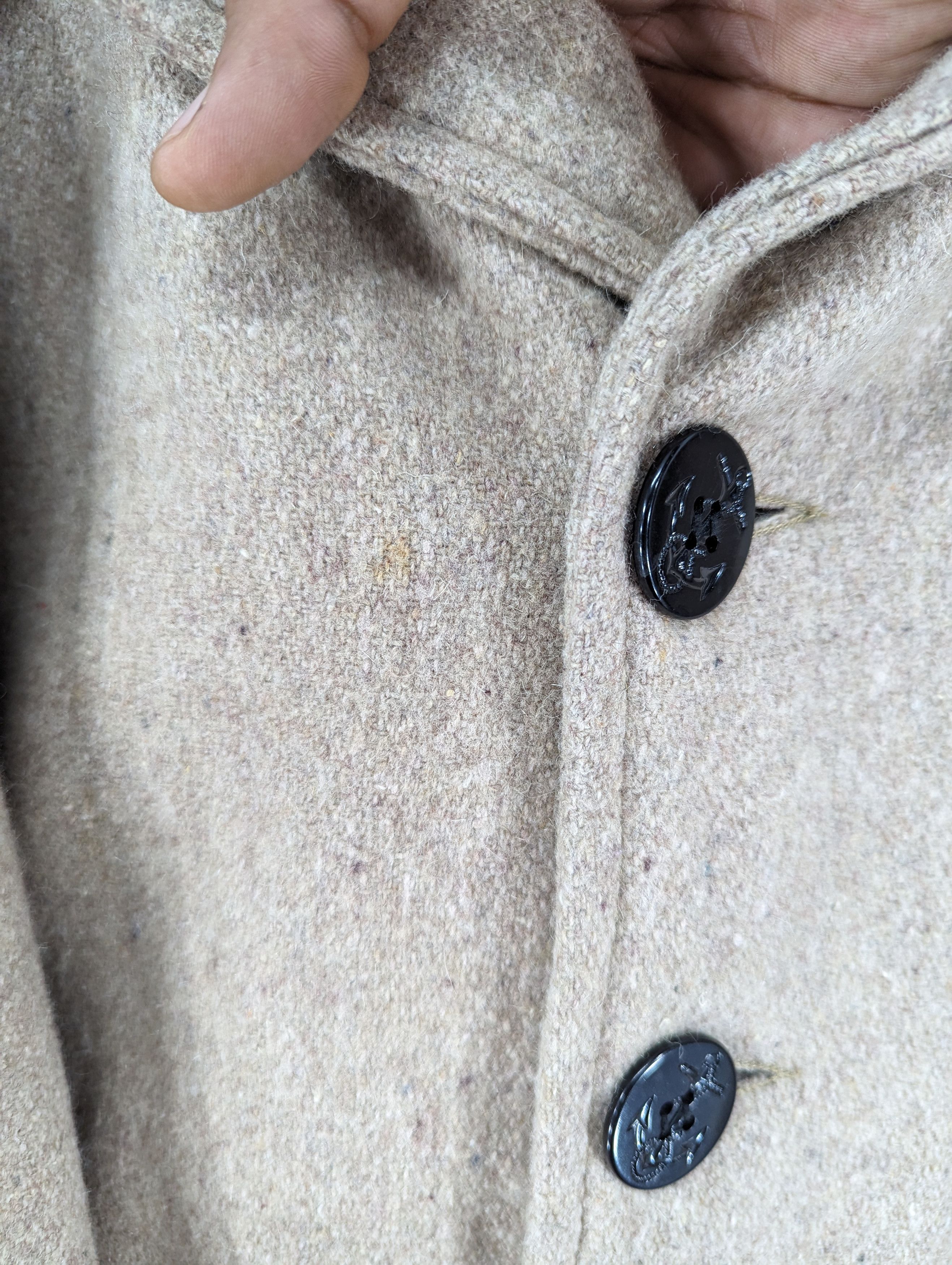 Vintage Vintage Kiffe Wool Single Breasted Coat Jacket Made In Usa Size US M / EU 48-50 / 2 - 6 Thumbnail