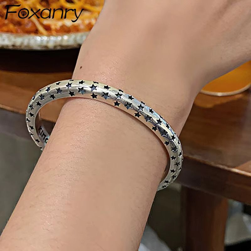 Jewelry Fashion Vintage Punk Stars Bracelet Size ONE SIZE - 1 Thumbnail