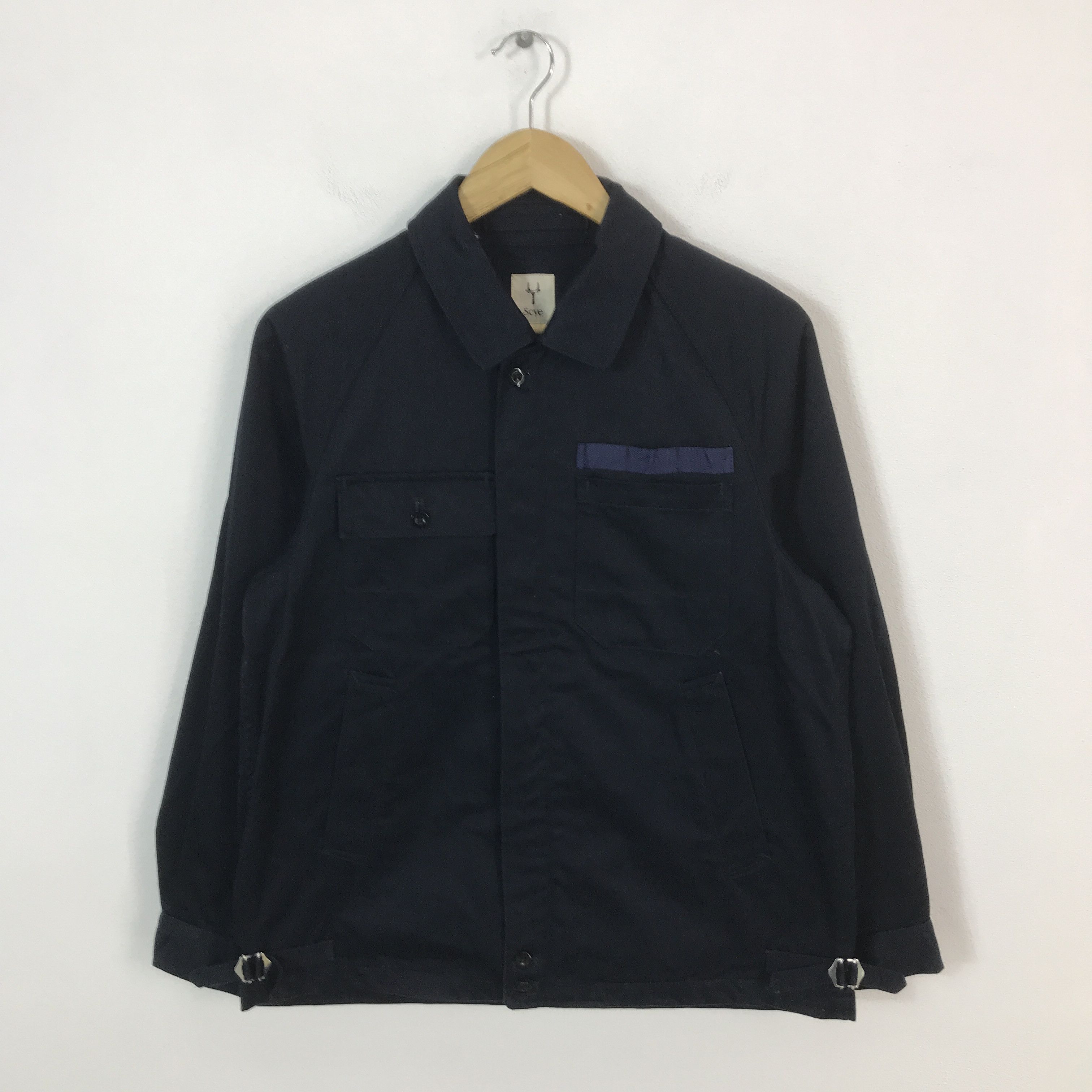 SCYE Scye X Masterplece Japan Navy Workers jacket Size US L / EU 52-54 / 3 - 2 Thumbnail