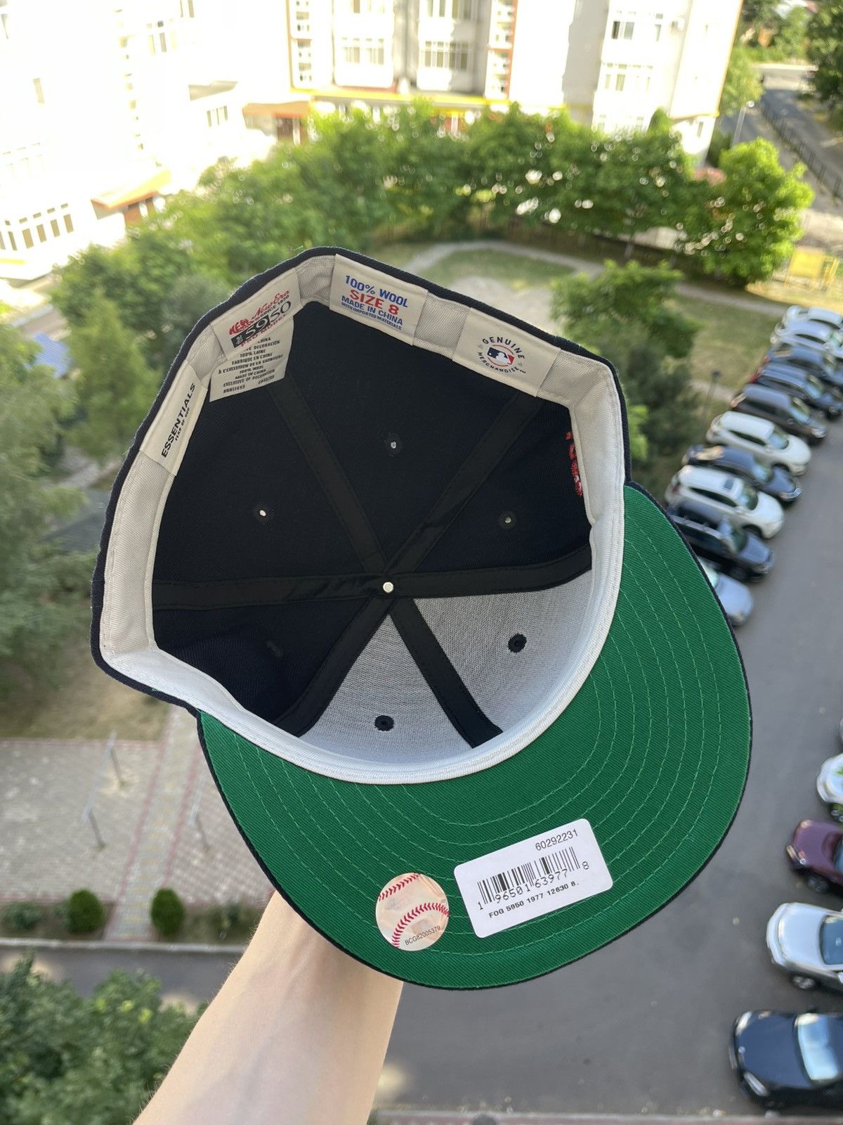 Essentials × New Era 8 New Era Fear of God Essentials Fitted Cap 59FIFTY Size ONE SIZE - 7 Thumbnail