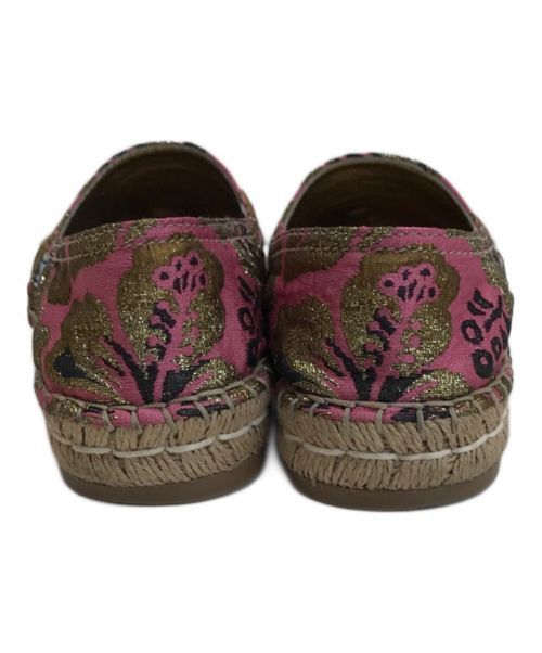 Prada PRADA Floral Design Espadrilles Pink 36 Size US 6 / IT 36 - 3 Thumbnail