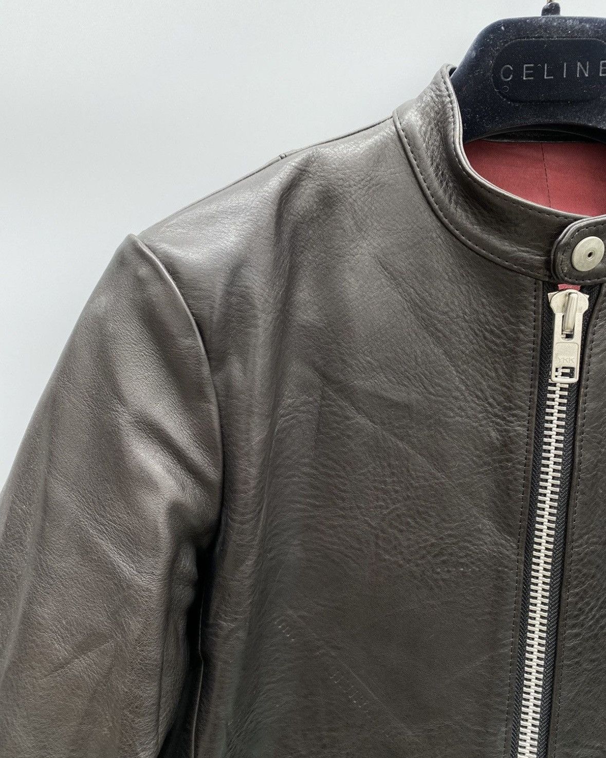 Isamu Katayama Backlash S/S 2018 Isamu Katayama “Orice” Single Rider Leather Jacket Size US XS / EU 42 / 0 - 4 Thumbnail