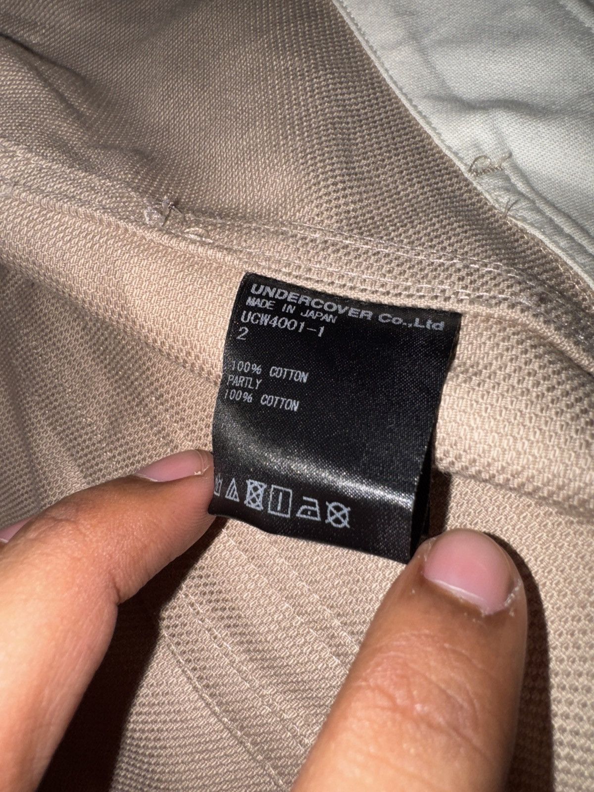 Undercover ss19’ vest X the dead hermits