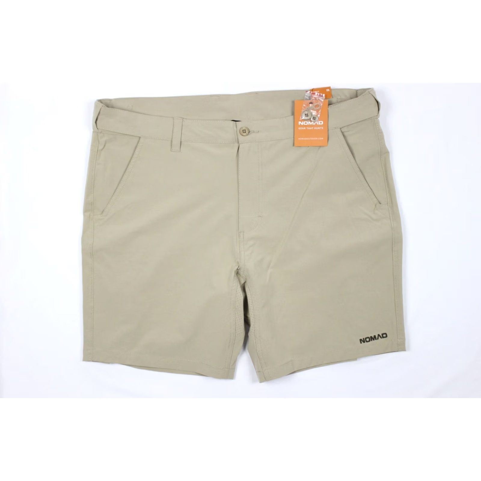Nomad Nomad Outdoor Men's 9" Shorts Hybrid Stretch XXL Khaki N2000075 Size US 39 - 5 Thumbnail