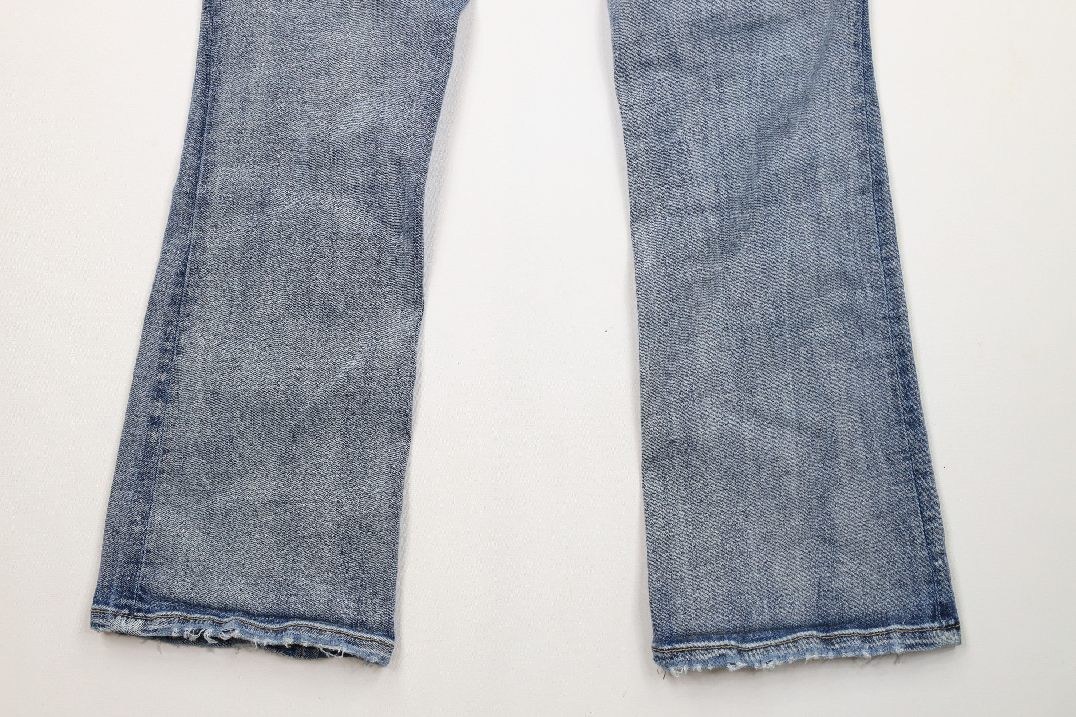 Vintage Buckle BKE Stella Slim Fit Low Rise Bootcut Denim Jeans Size 28" / US 6 / IT 42 - 13 Thumbnail