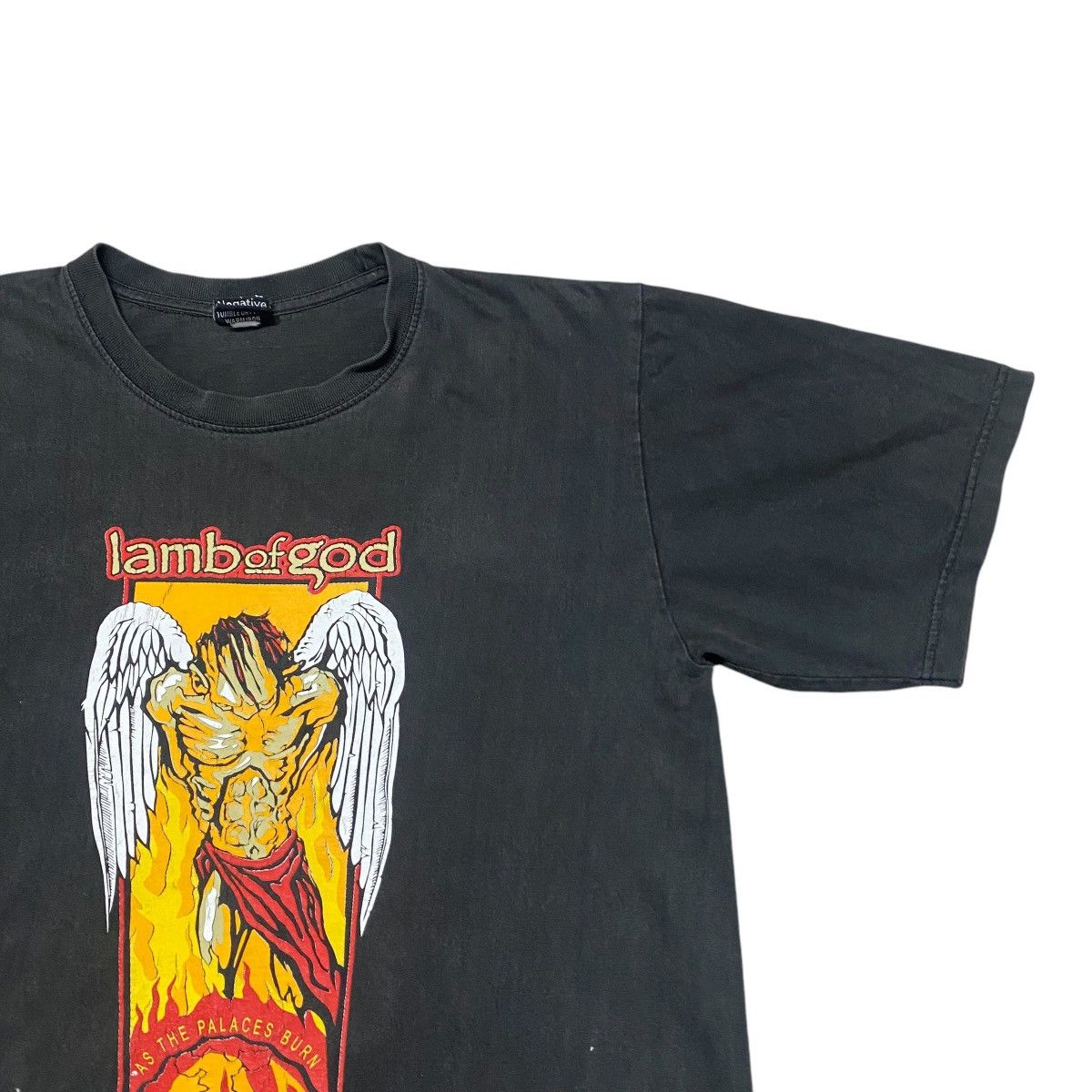 Band Tees Vintage LAMB OF GOD Shirt As The Places Burn Size US L / EU 52-54 / 3 - 4 Thumbnail