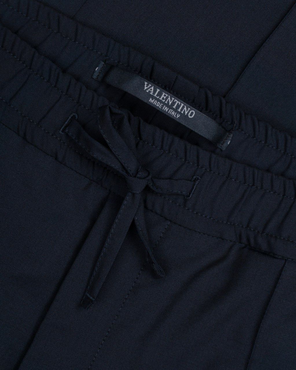 Valentino VALENTINO / Casual Trousers with Contrast Side Stripes Size US 34 / EU 50 - 4 Thumbnail