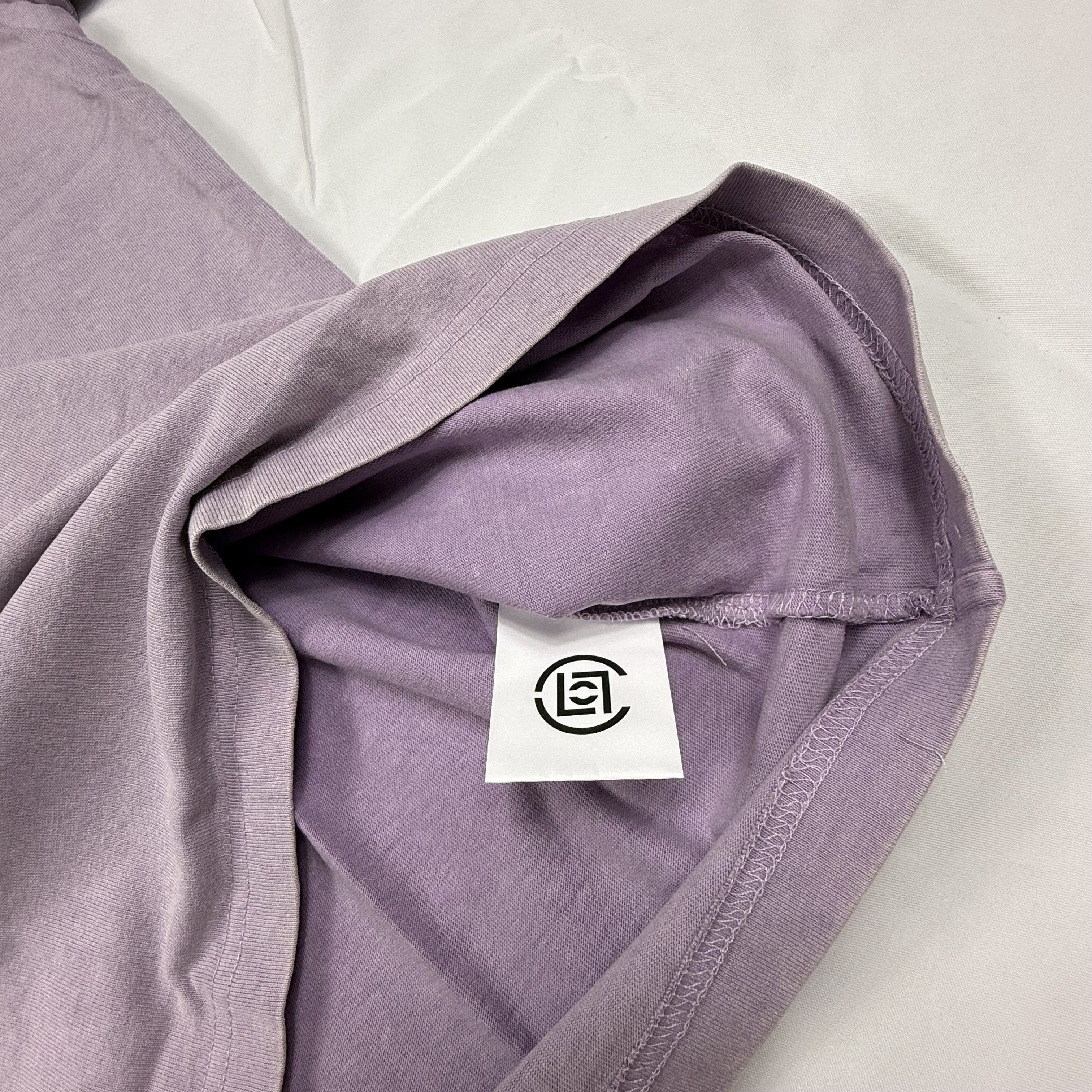 CLOT Clot Apparel Mens Purple Garment Dyed T-Shirt Size L Size US L / EU 52-54 / 3 - 2 Thumbnail