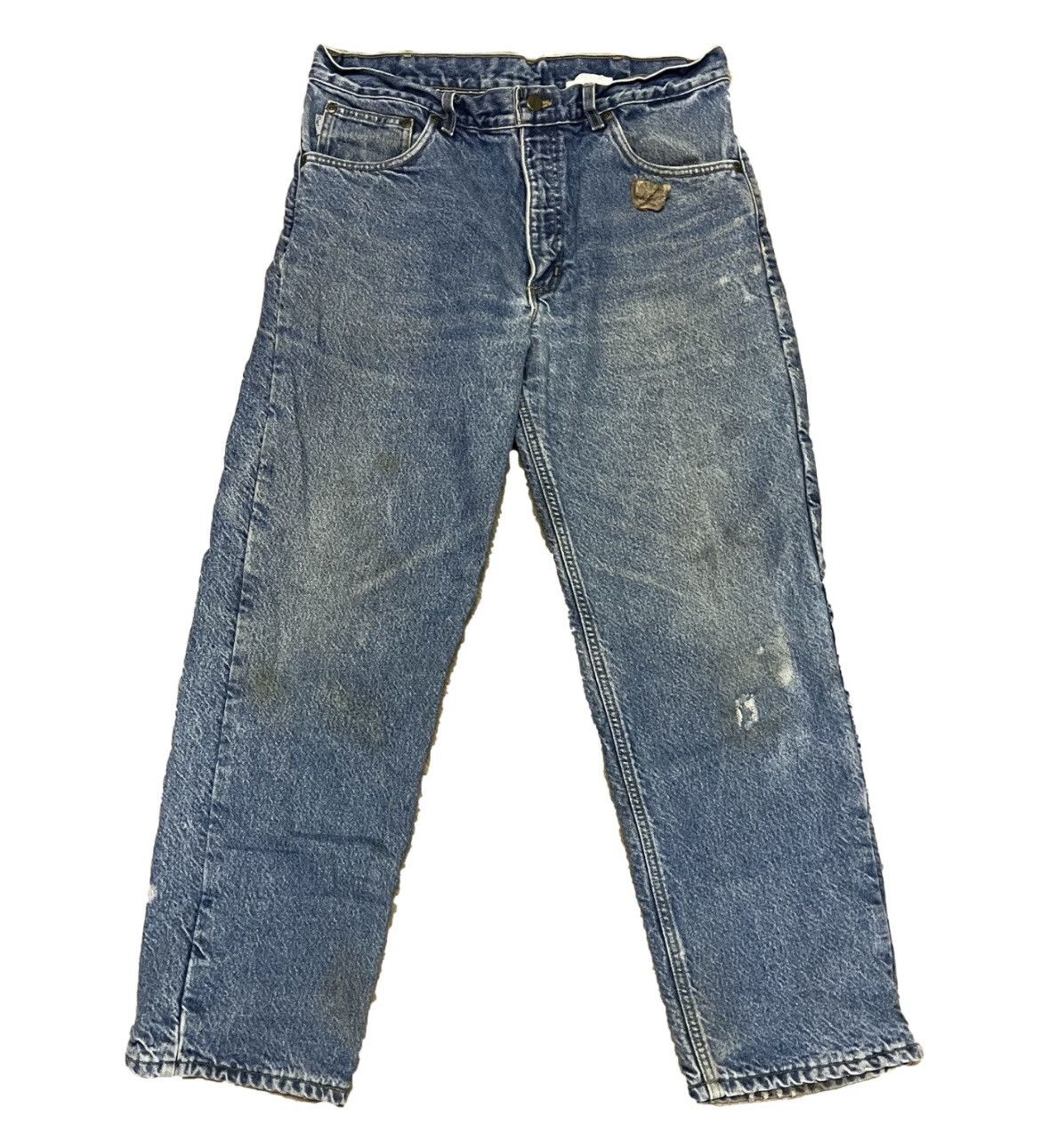Carhartt GRAIL Vintage Carhartt Denim Jeans 34x30 Made In USA B21DST Size US 34 / EU 50 - 1 Thumbnail