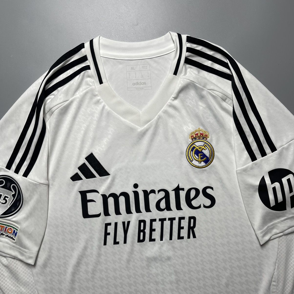 Adidas REAL MADRID ADIDAS 2024/2025 FOOTBALL HOME JERSEY #7 VINI Size US XL / EU 56 / 4 - 4 Thumbnail