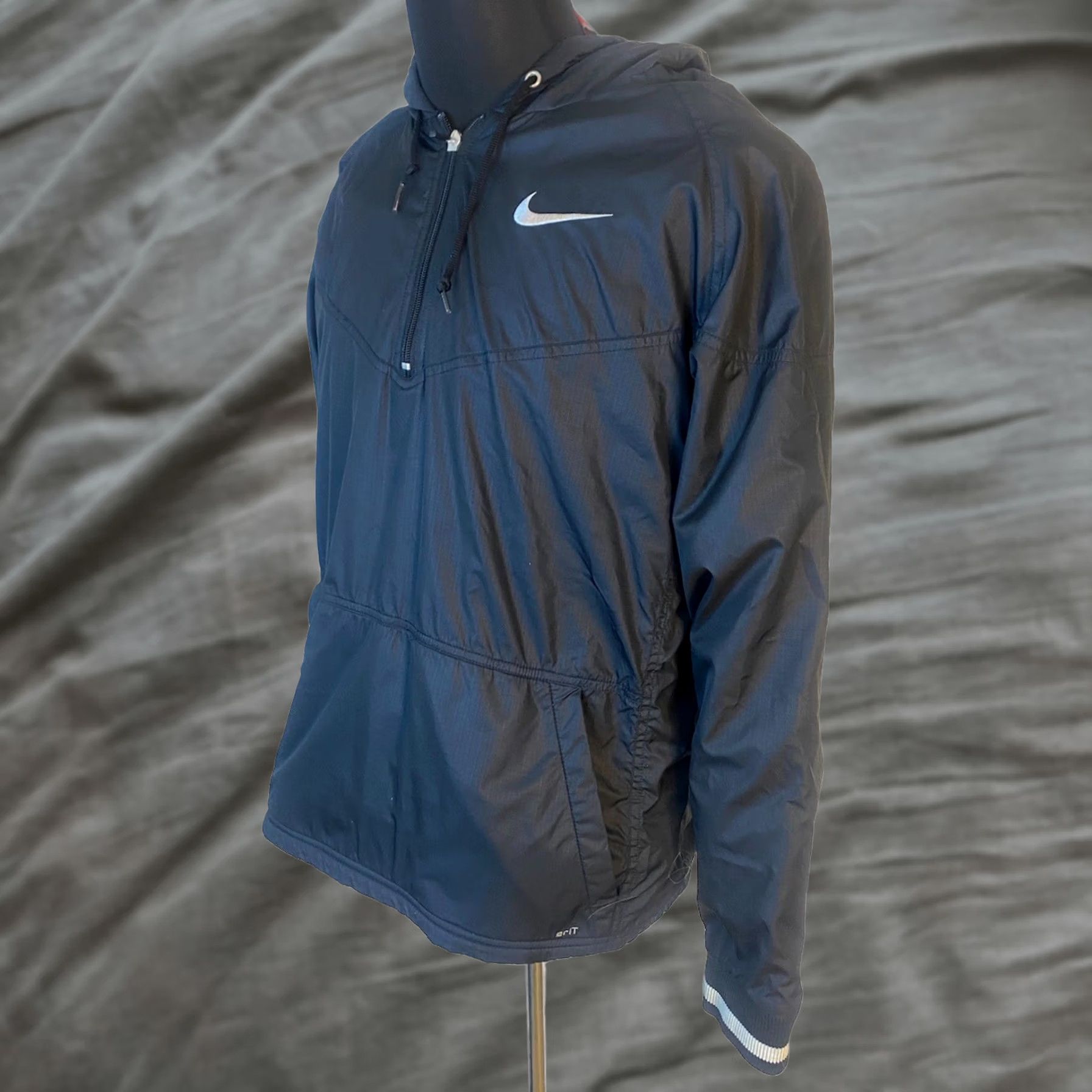 Nike × Stussy Nike x Stussy Storm Fit Jacket Black (M) | Grailed