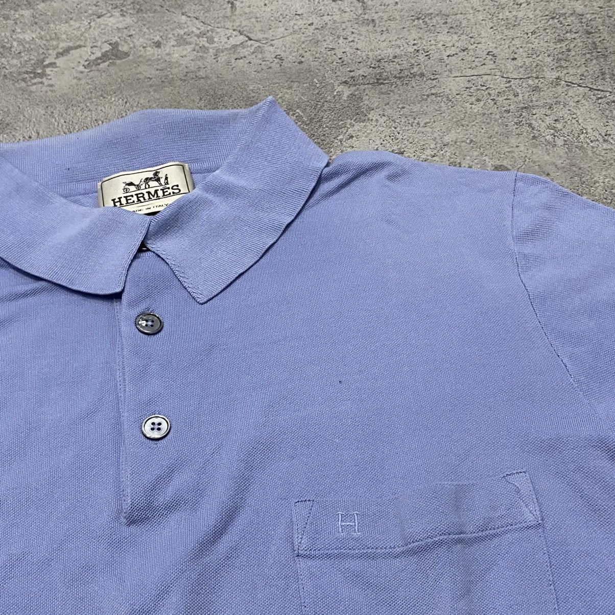Hermes Hermes Polo Shirt Logo Size US L / EU 52-54 / 3 - 4 Thumbnail