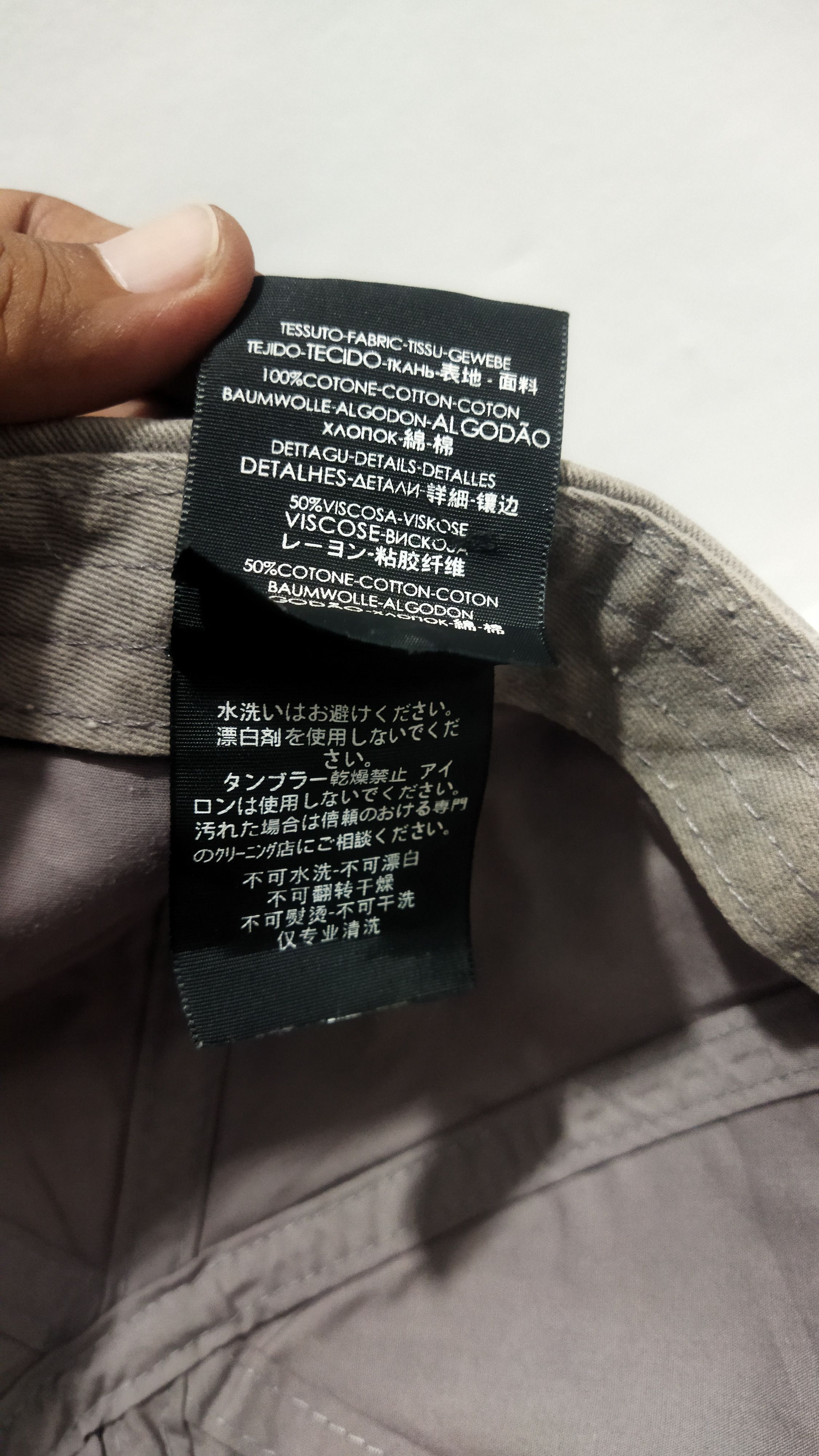 Balenciaga BALENCIAGA Cap Grey Size ONE SIZE - 10 Thumbnail